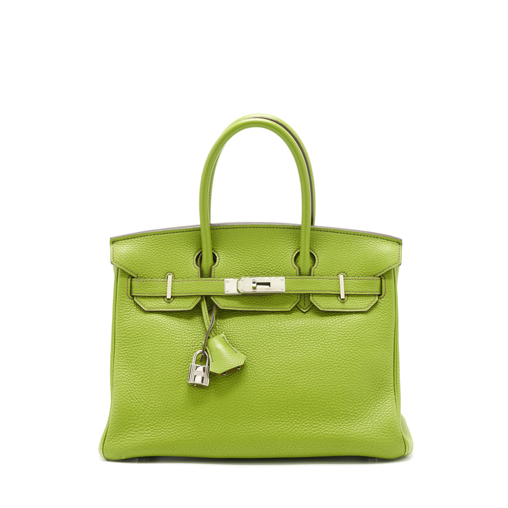 HERMES BIRKIN 30 TOGO VERT ANIS SHW