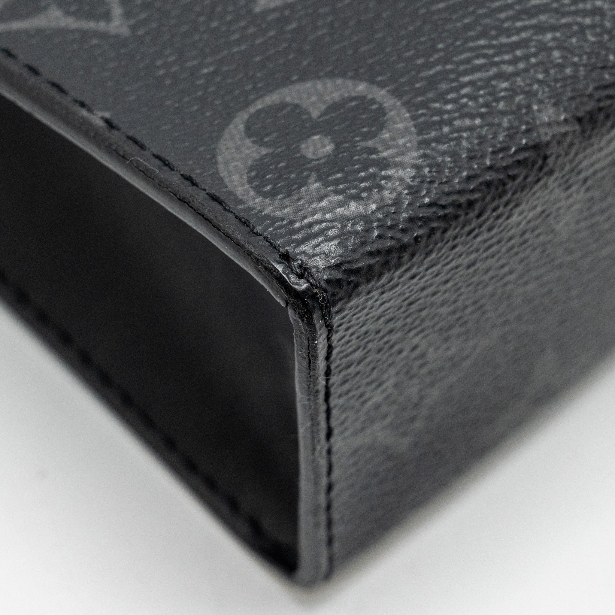 LOUIS VUITTON POCHETTE VOYAGE MONOGRAM CANVAS BLACK SHW