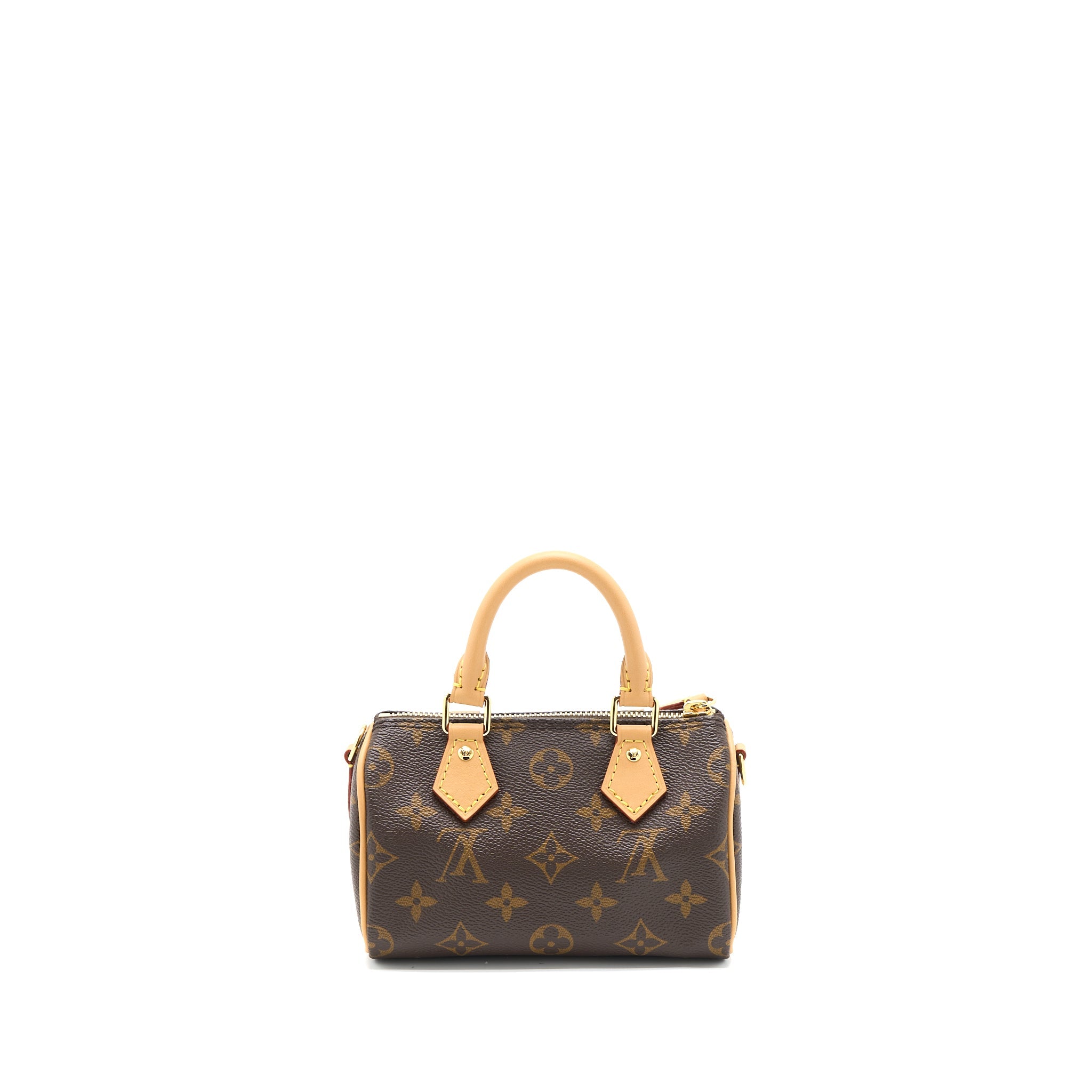 LOUIS VUITTON NANO SPEEDY MONOGRAM CANVAS GHW (NEW VERSION)