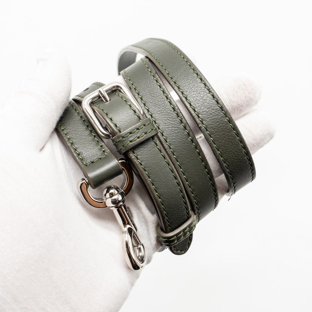 FENDI MINI 3JOURS TOTE BAG CALFSKIN DARK GREEN SHW