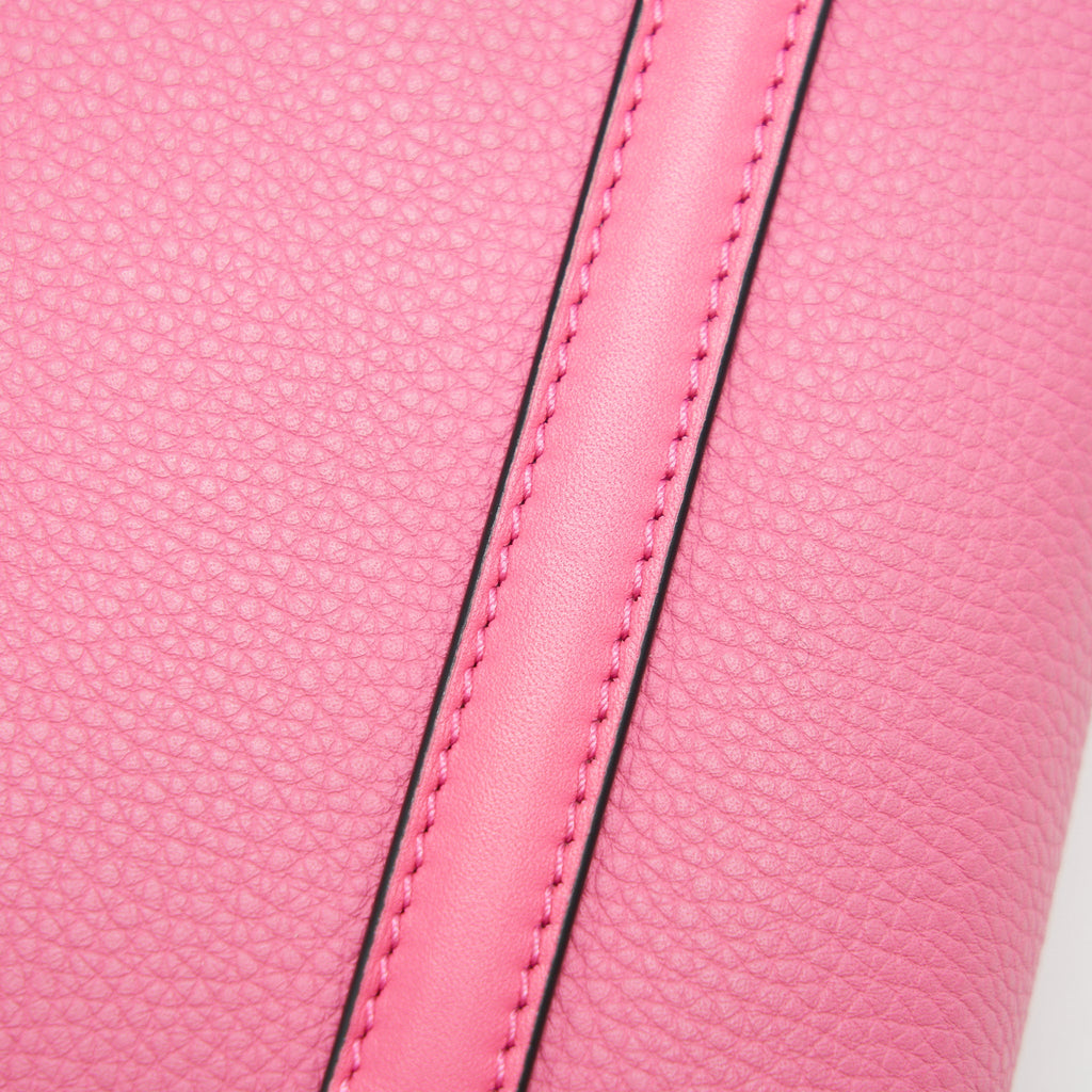 LOEWE GATE MINI LEATHER BELT BAG PINK