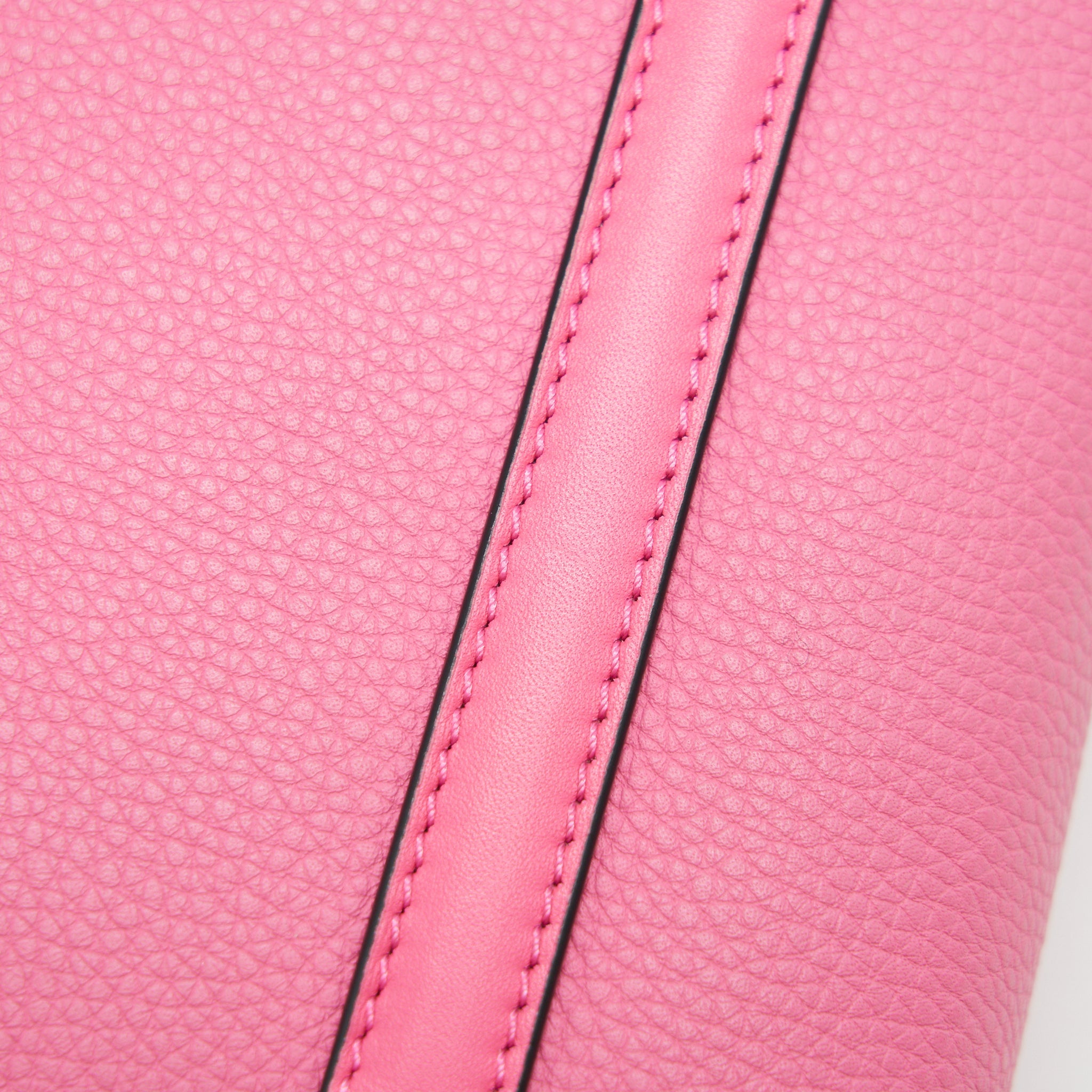 LOEWE GATE MINI LEATHER BELT BAG PINK