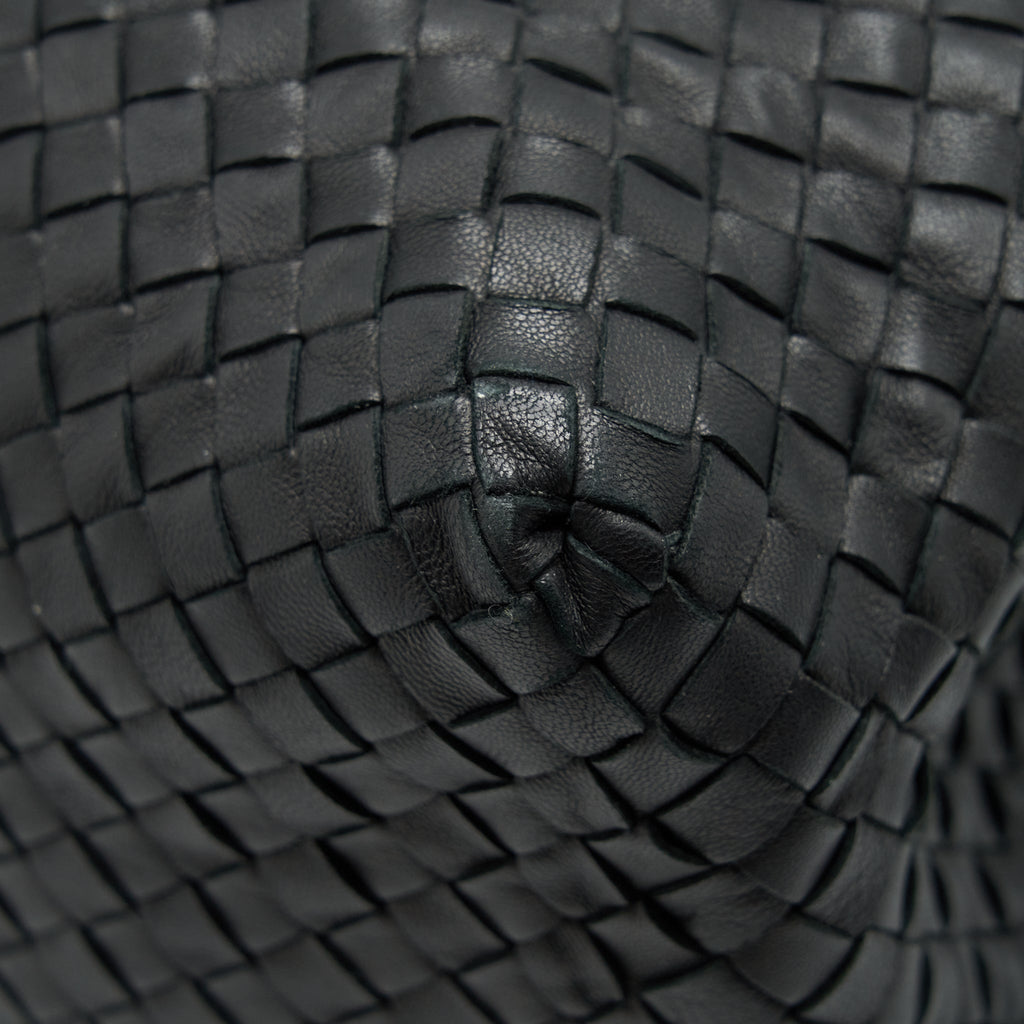 BOTTEGA VENETA LARGE TOTE BAG BLACK