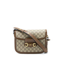 GUCCI HORSEBIT 1955 SHOULDER BAG GG SUPREME GHW