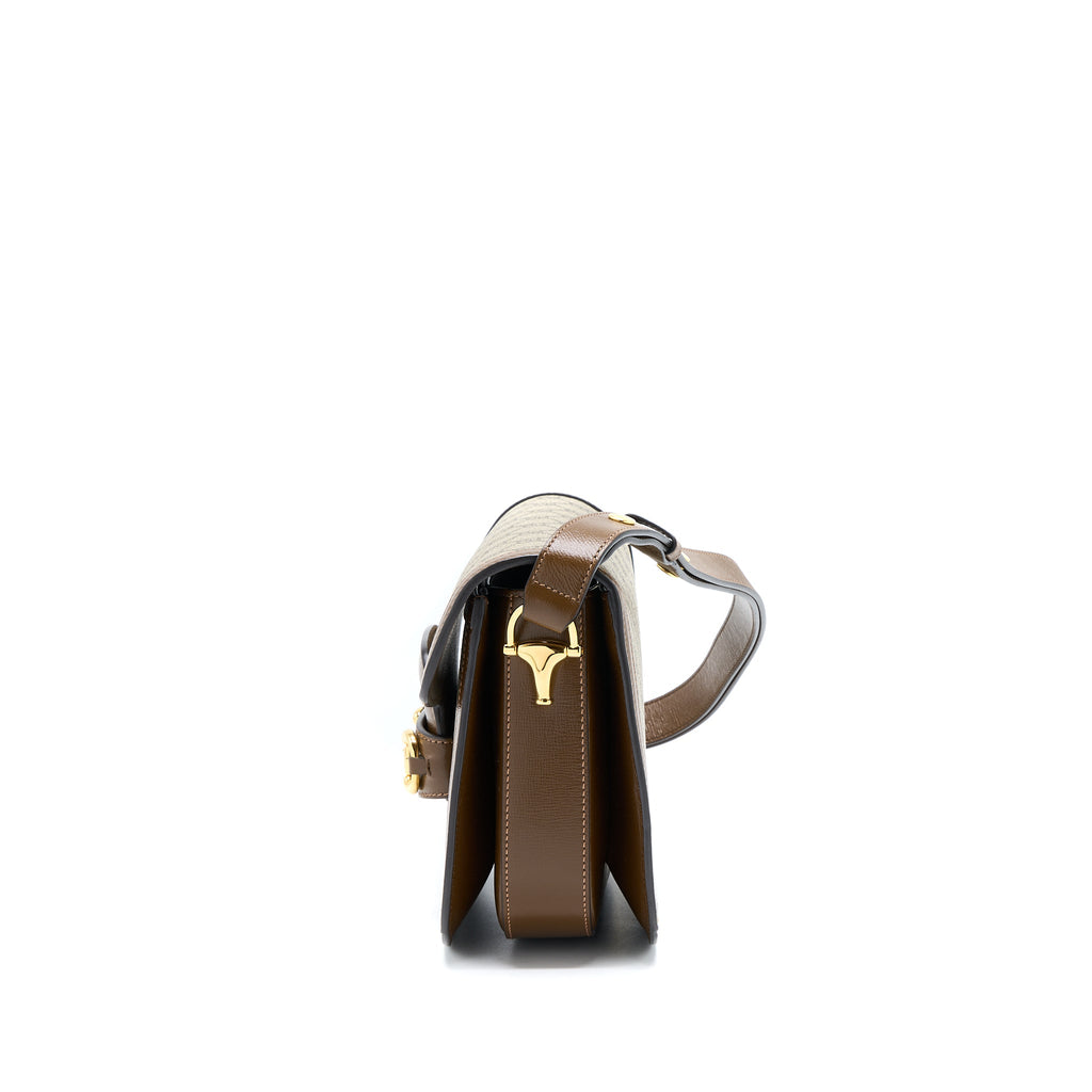 GUCCI HORSEBIT 1955 SHOULDER BAG GG SUPREME GHW
