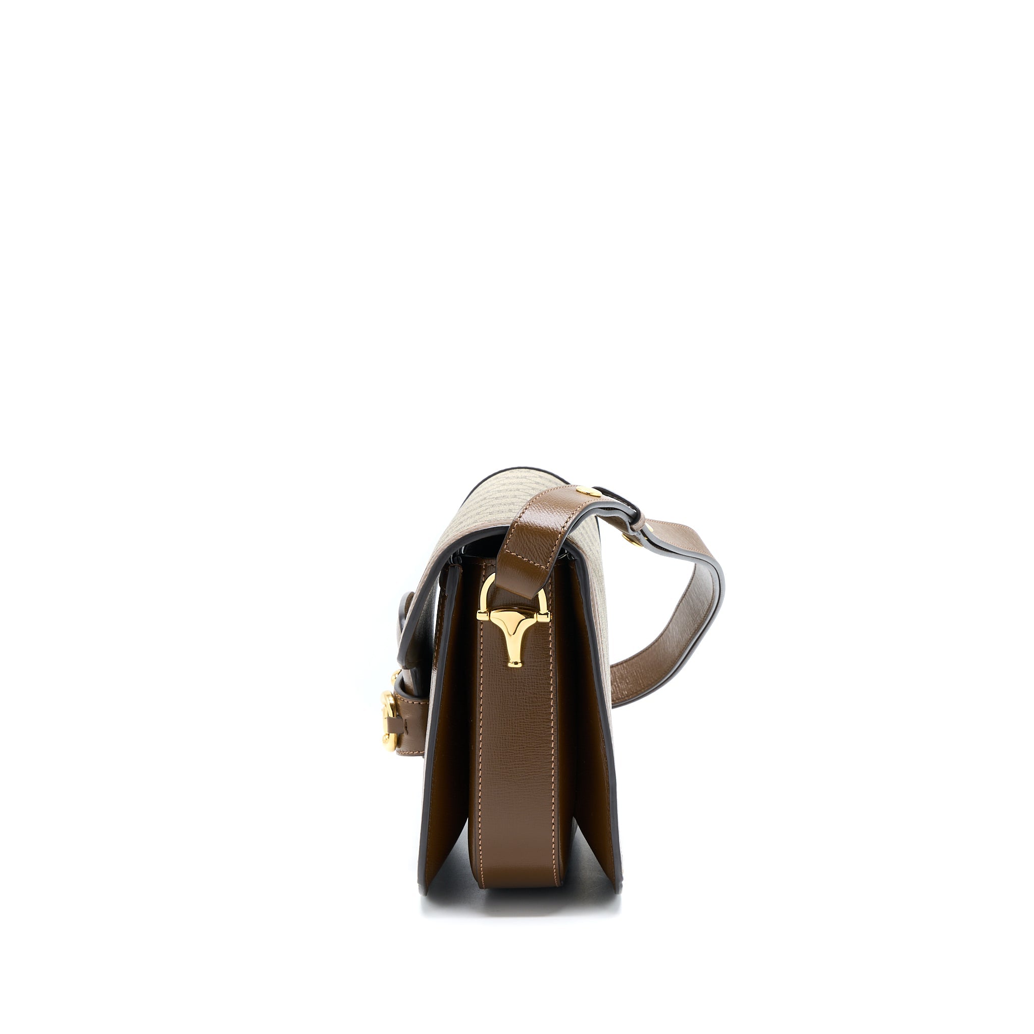 GUCCI HORSEBIT 1955 SHOULDER BAG GG SUPREME GHW