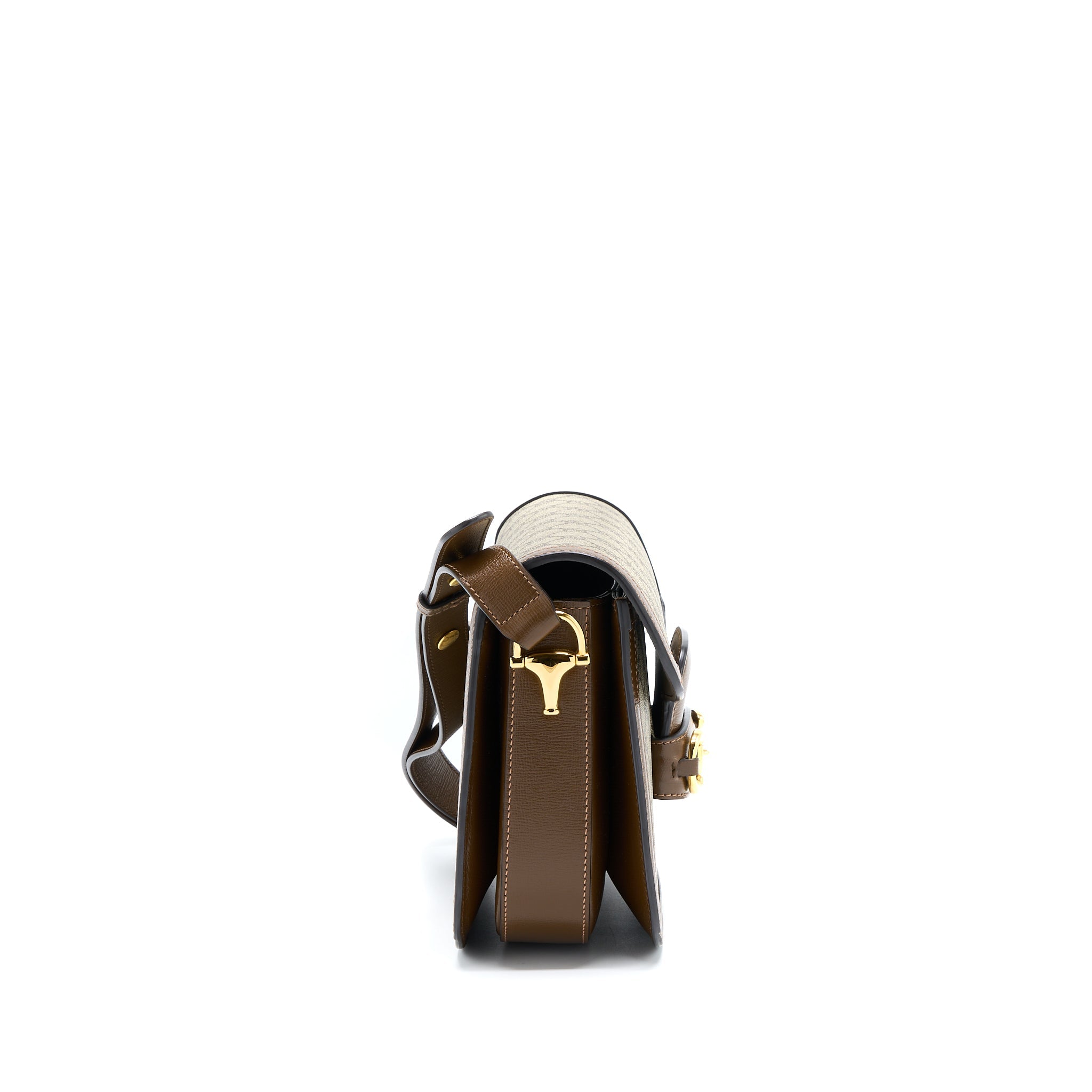 GUCCI HORSEBIT 1955 SHOULDER BAG GG SUPREME GHW