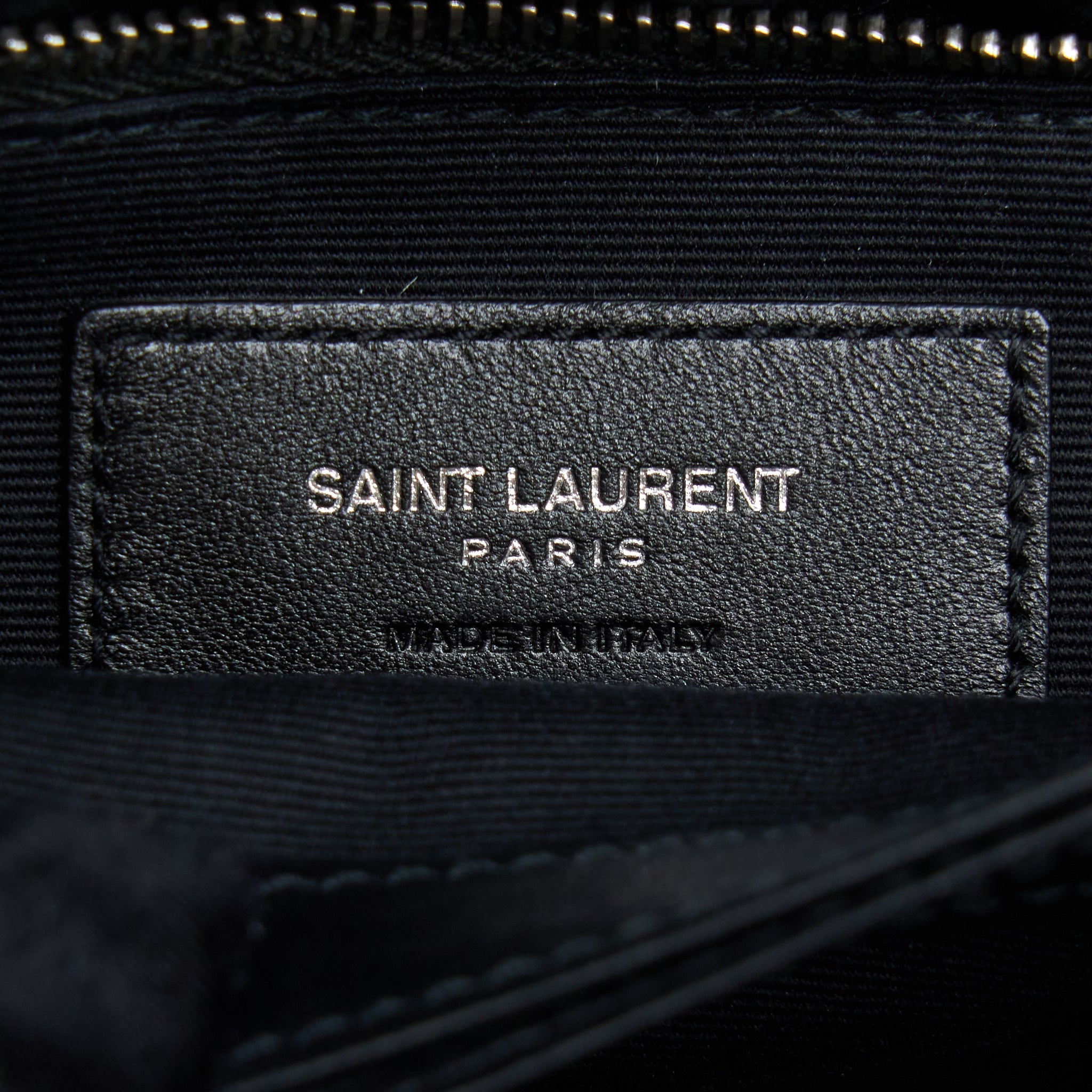 SAINT LAURENT/ YSL TOY LOU LOU BLACK SHW