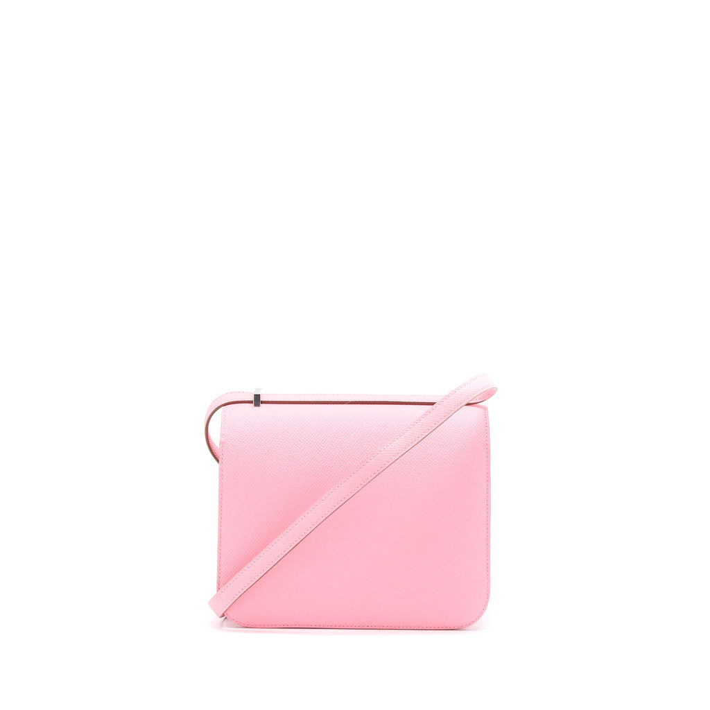 HERMES MINI CONSTANCE EPSOM 1Q ROSE CONFETTI SHW