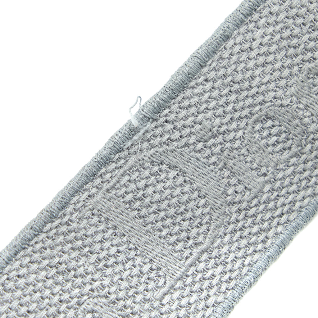 DIOR MEDIUM LADY D-LITE BAG CANNAGE EMBROIDERY GREY LGHW