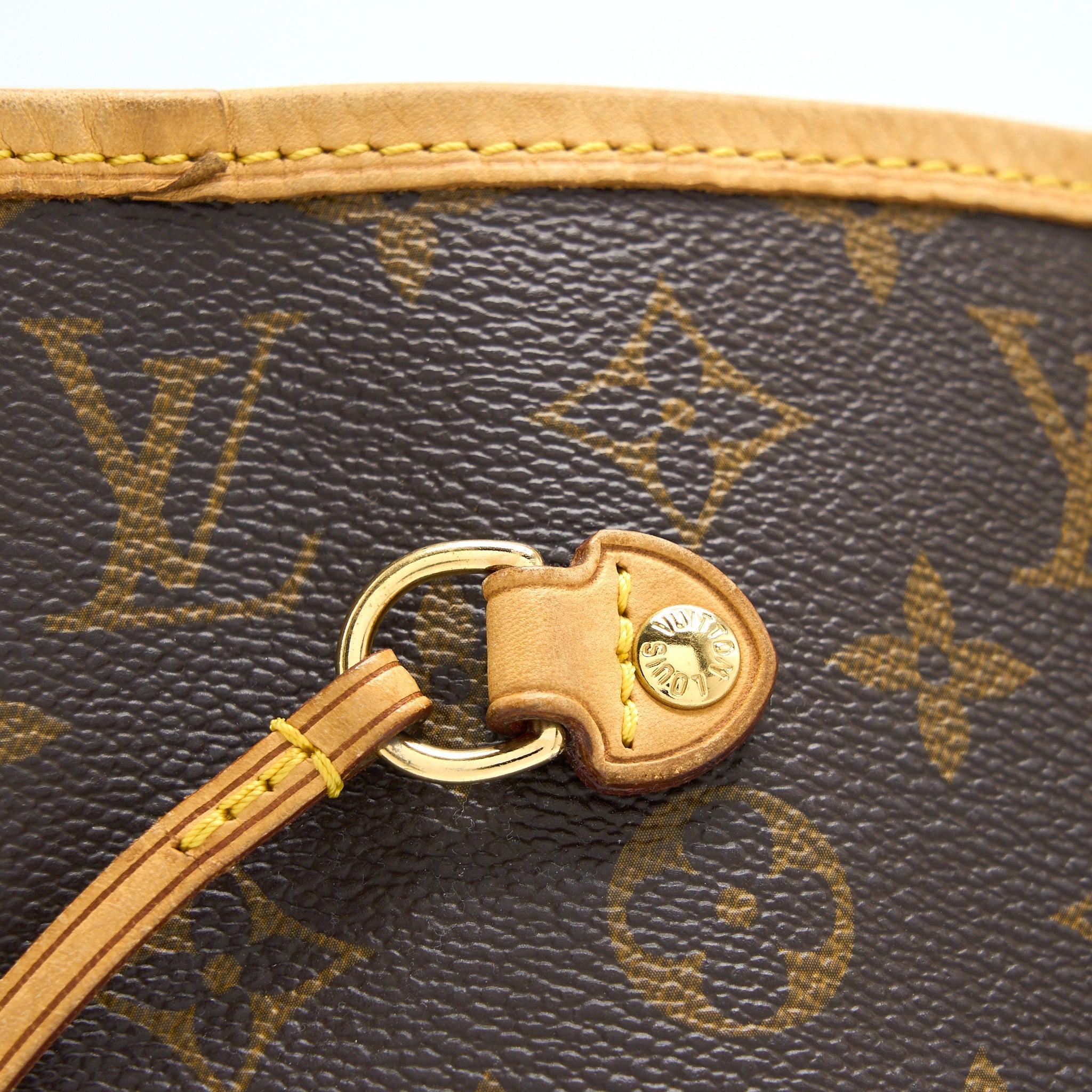 LOUIS VUITTON NEVERFULL MM MONOGRAM CANVAS GHW