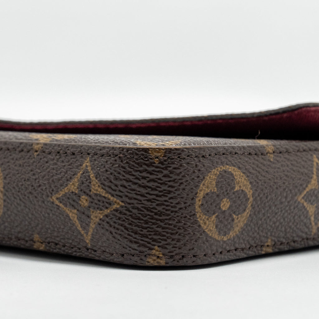 LOUIS VUITTON FELICIE POCHETTE MONOGRAM CANVAS GHW