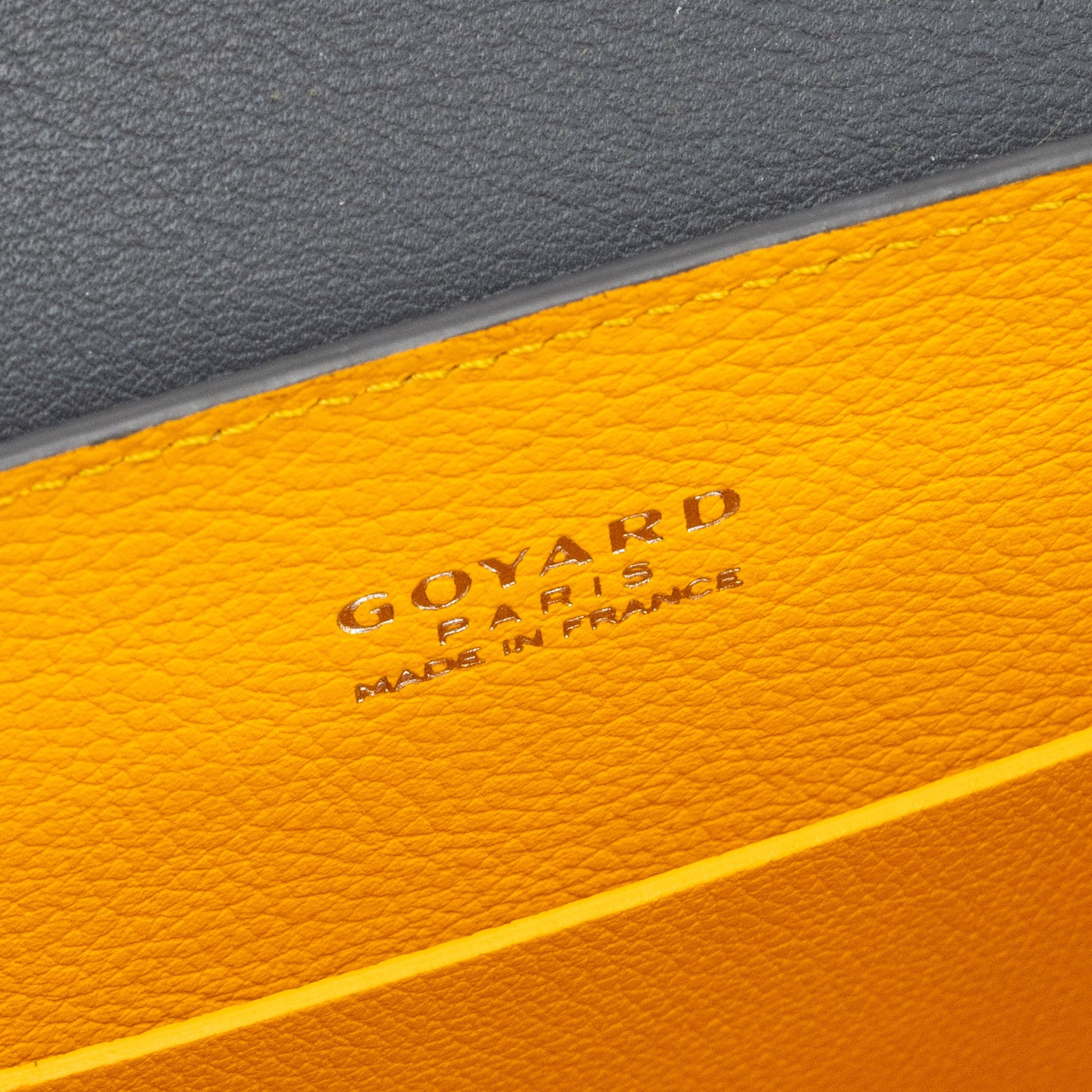 GOYARD MINI SAIGON BAG GOYARDINE CANVAS GREY SHW
