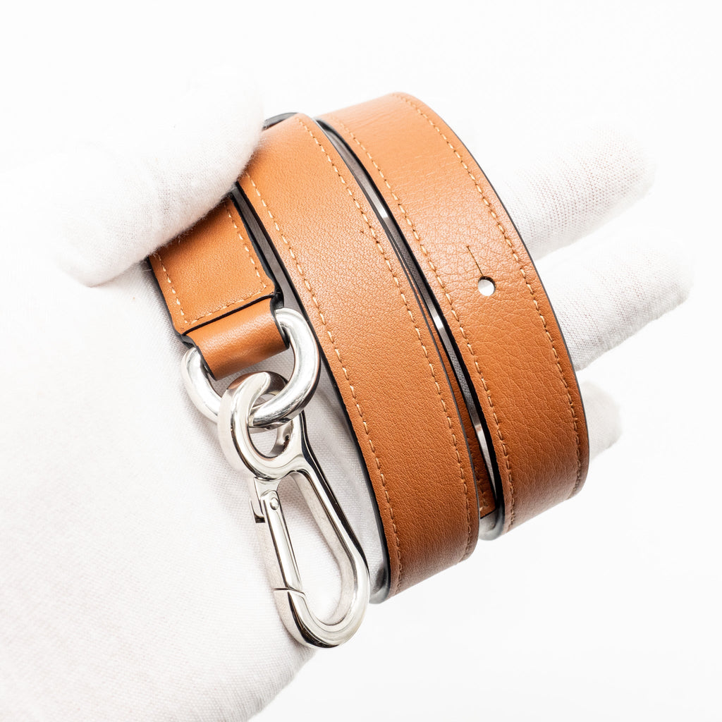 LOEWE SMALL PUZZLE BAG CALFSKIN TAN GHW