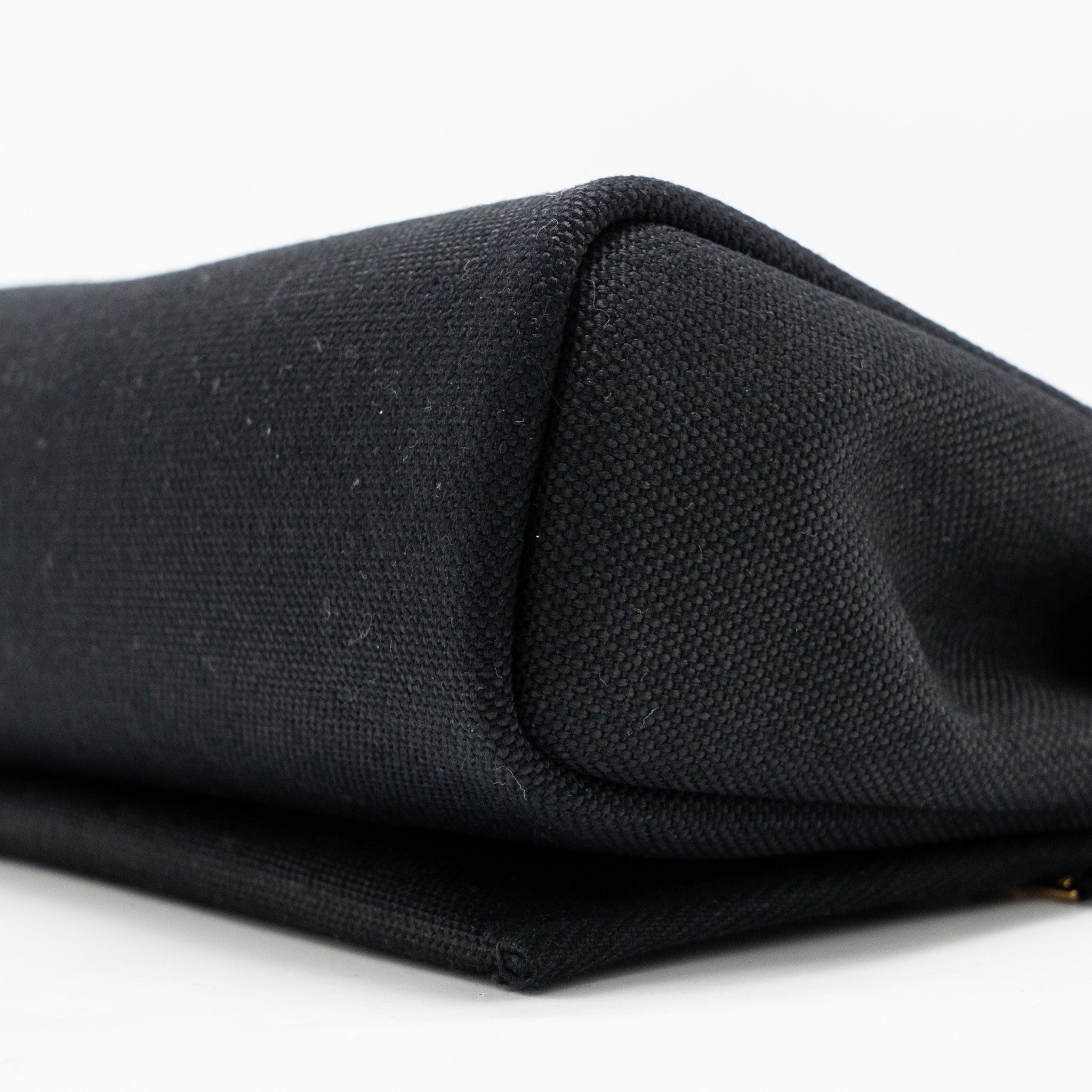 HERMES HERBAG MINI CANVAS/HUNTER BLACK GHW