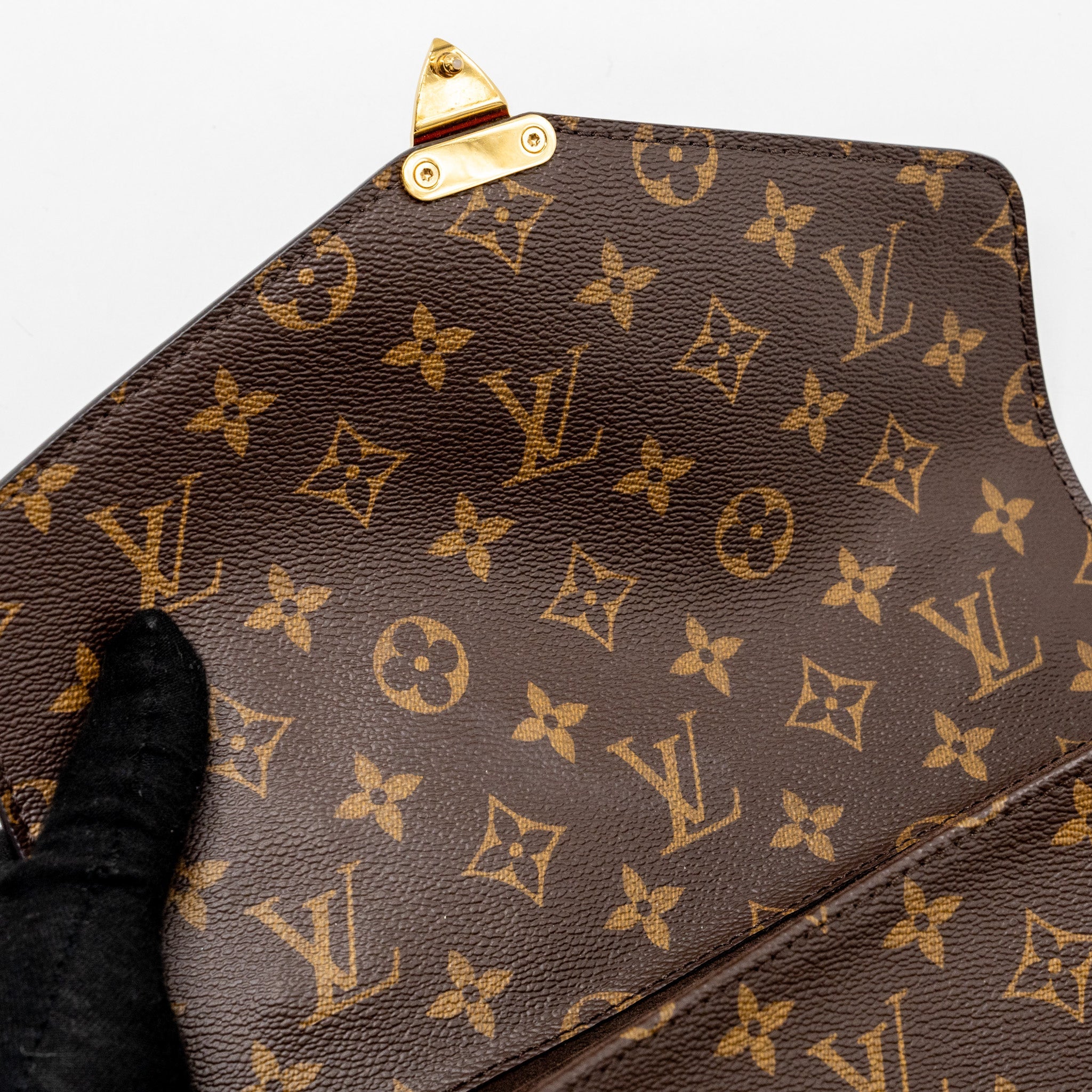 LOUIS VUITTON POCHETTE MÉTIS MONOGRAM CANVAS WITH GHW