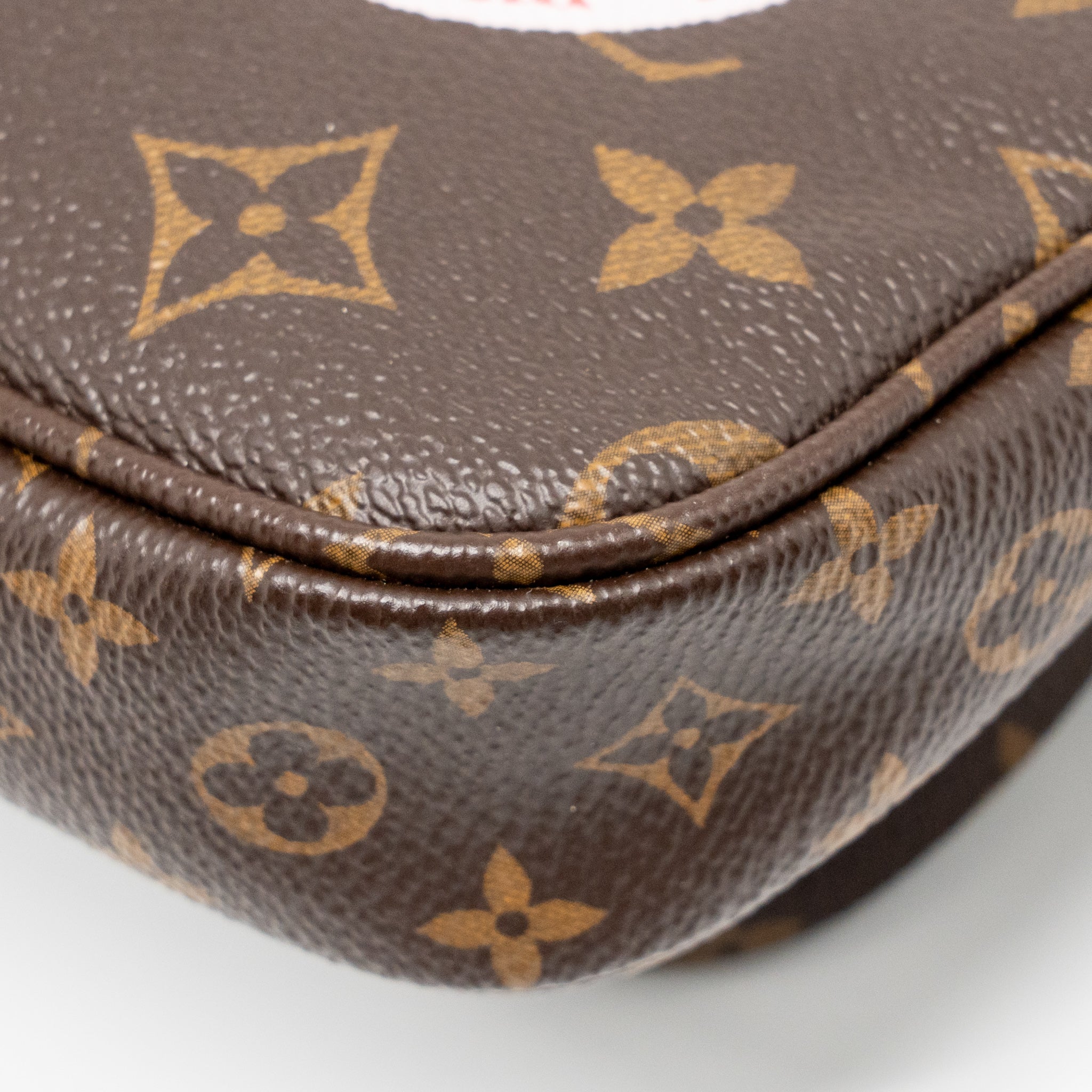 LOUIS VUITTON MY LV WORLD TOUR MULTI POCHETTE ACCESSORIES KHAKI STRAP MONOGRAM CANVAS GHW