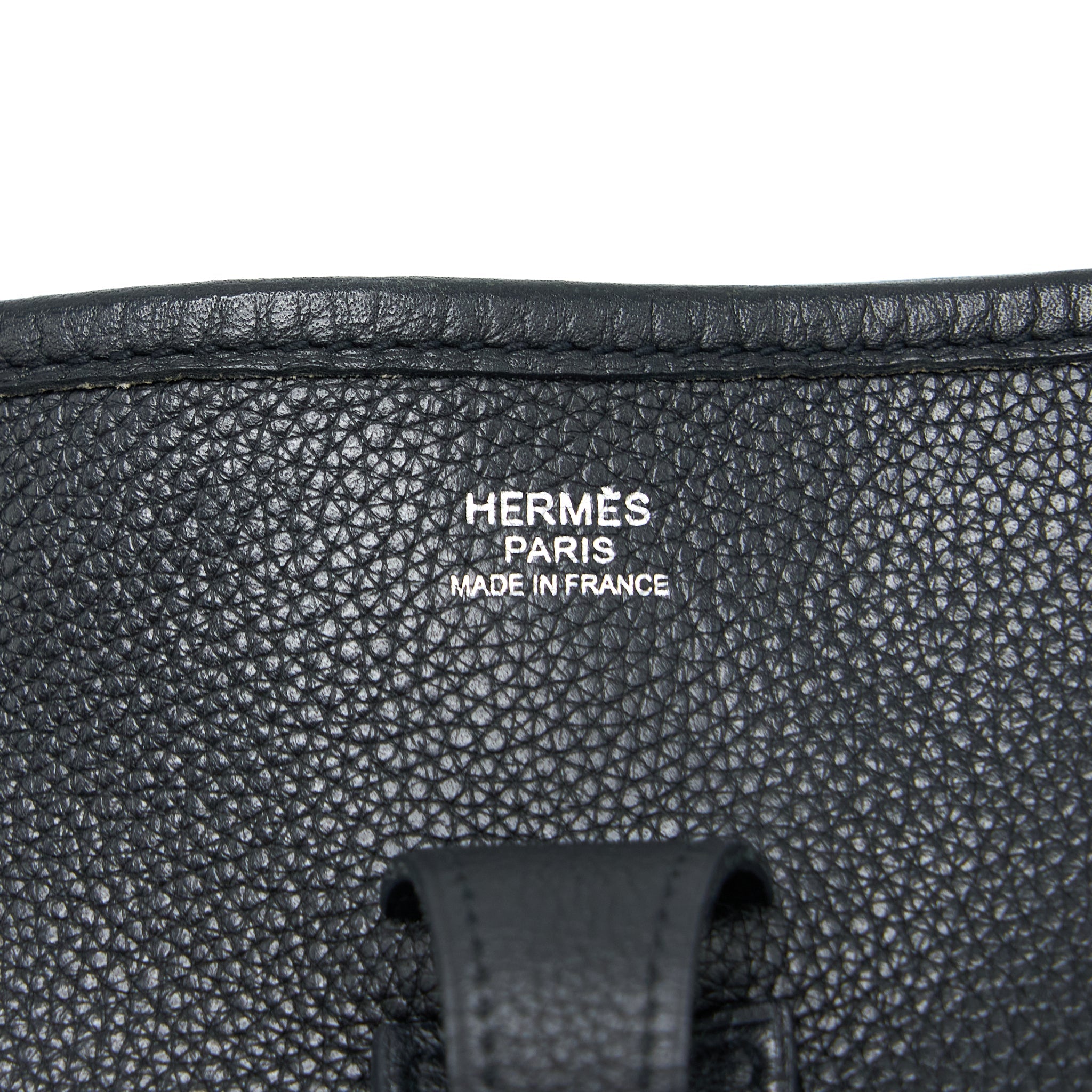 HERMES EVELYN 29 CLEMENCE BLACK SHW