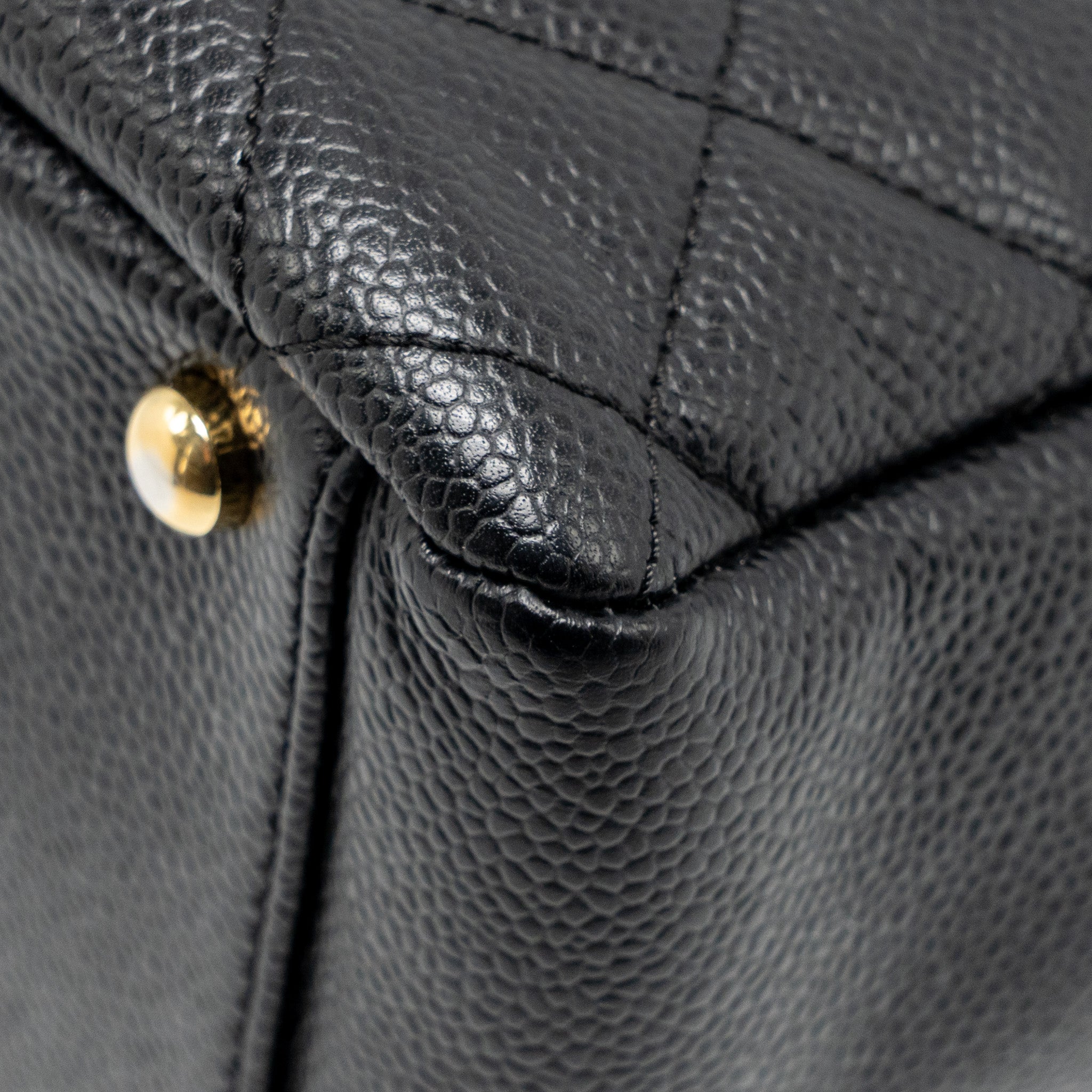 CHANEL PETITE TIMELESS TOTE CAVIAR BLACK GHW