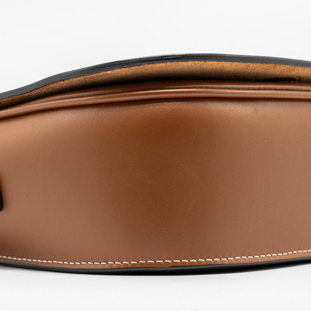 CELINE FOLCO CUIR TRIOMPHE SMOOTH CALFSKIN TAN GHW
