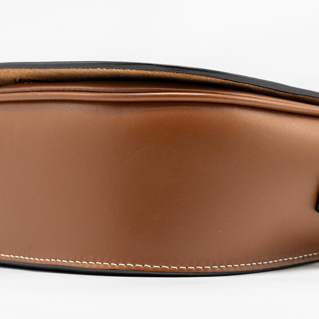 CELINE FOLCO CUIR TRIOMPHE SMOOTH CALFSKIN TAN GHW