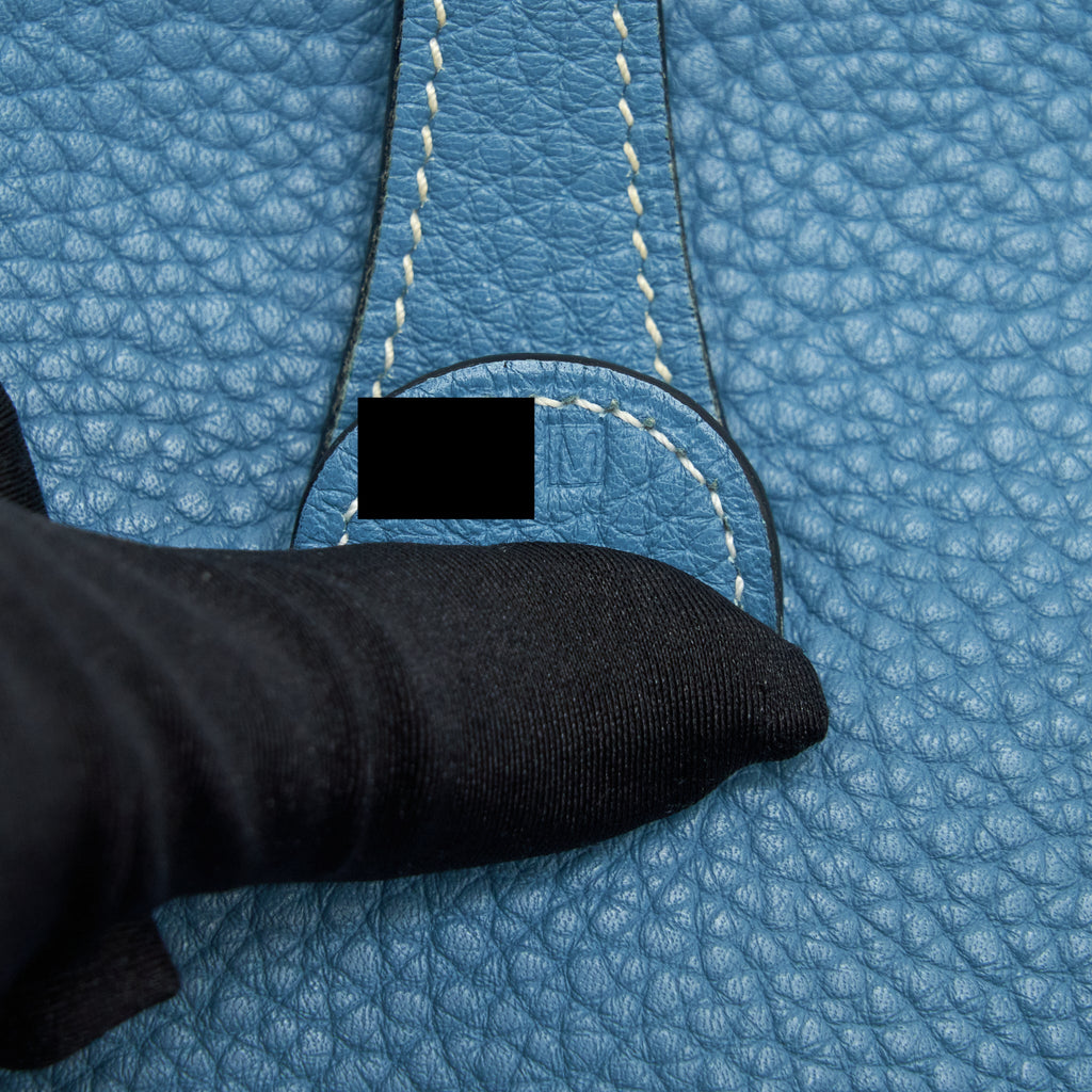 HERMES EVELYNE 29 BAG CLEMENCE BLUE JEANS SHW