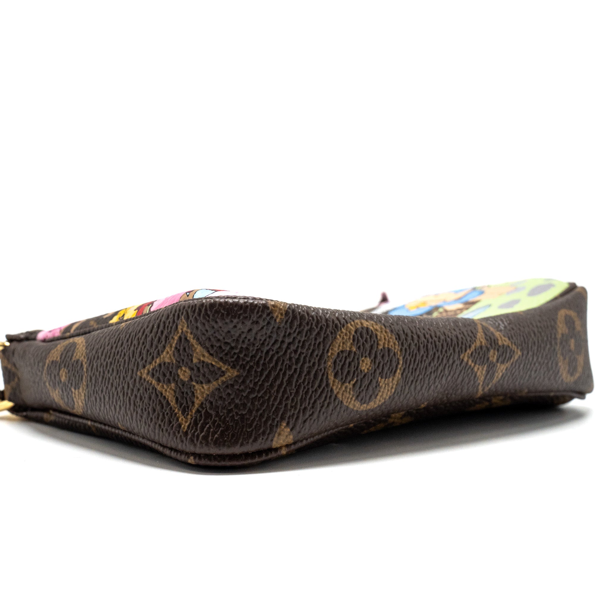 LOUIS VUITTON MINI POCHETTE ACCESSORIES 2021 CHRISTMAS LIMITED EDITION JAPANESE GARDEN SAKURA GHW