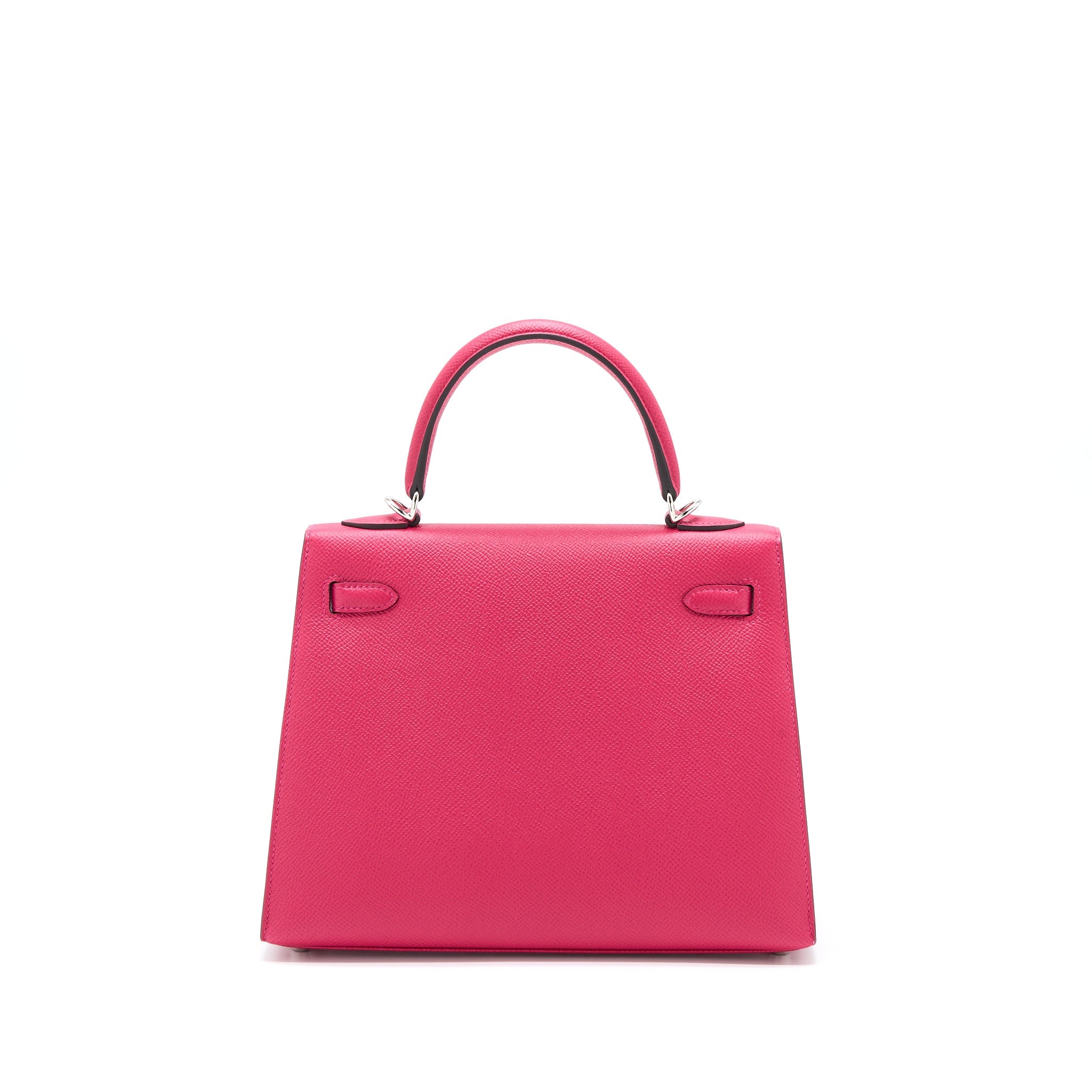 HERMES KELLY 25 EPSOM FRAMBOISE/PRUNE SHW