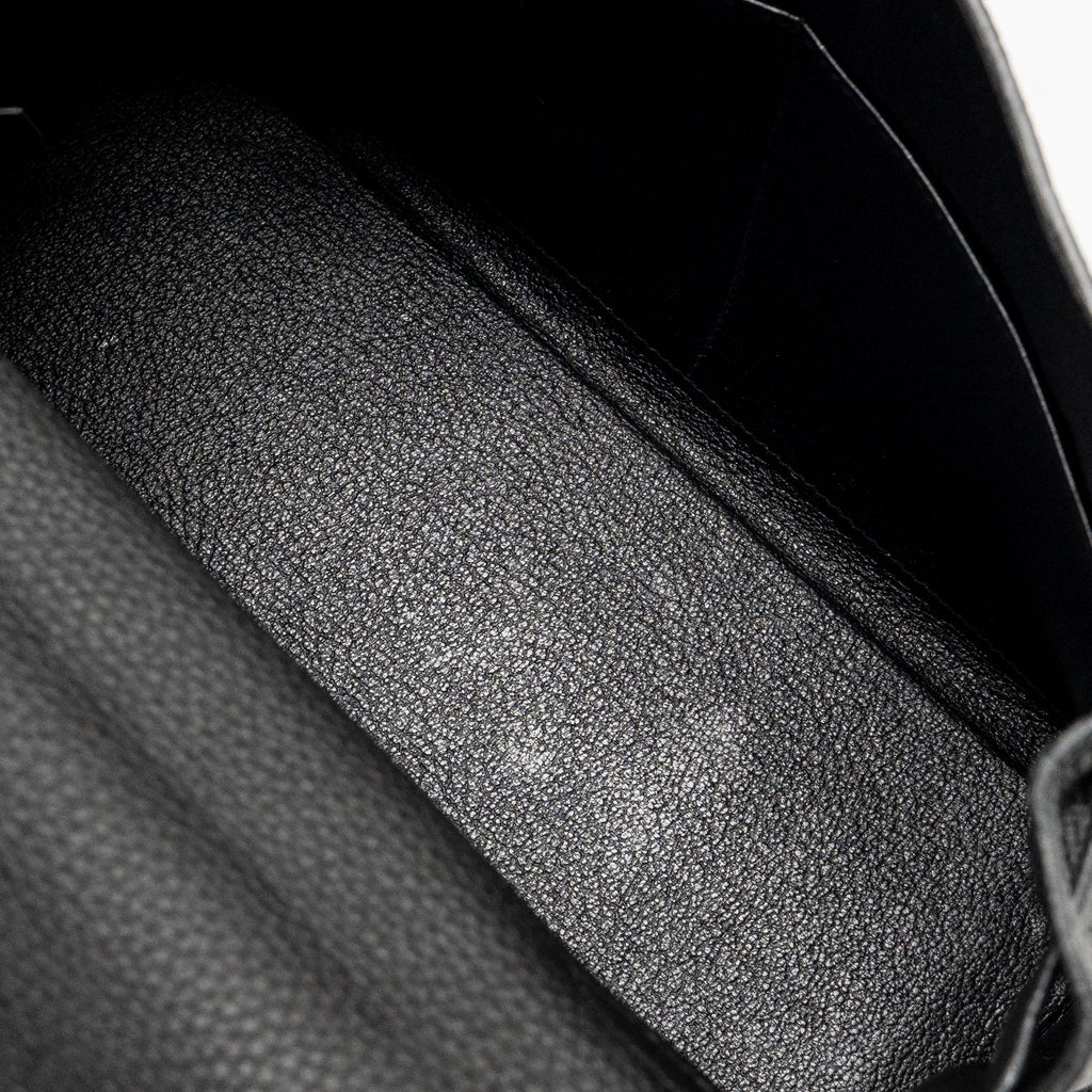 HERMES KELLY 28 TOGO BLACK GHW