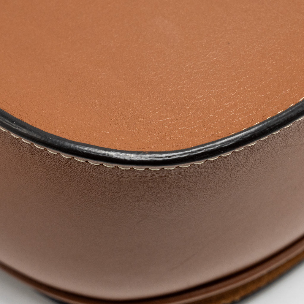 CELINE FOLCO CUIR TRIOMPHE SMOOTH CALFSKIN TAN GHW