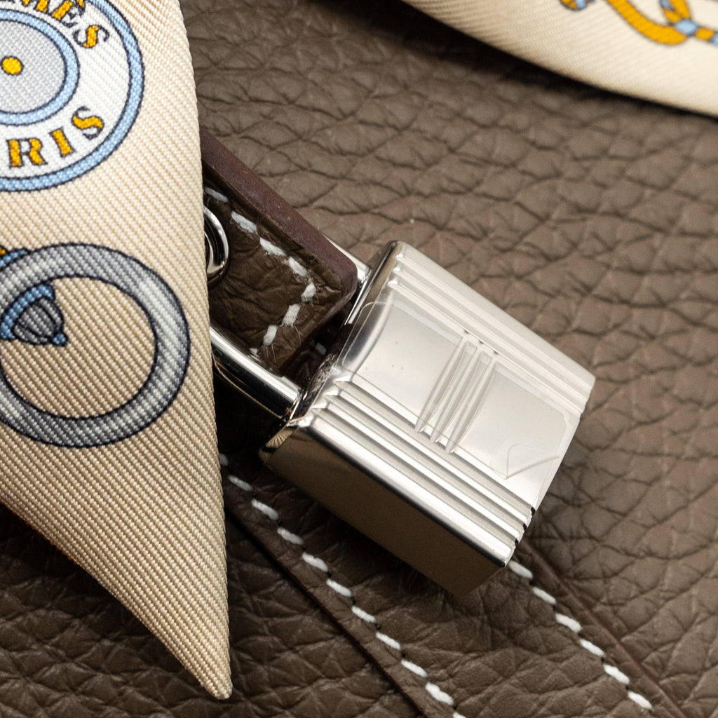 HERMES PICOTIN 18 LOCK BAG CLEMENCE ETOUPE SHW