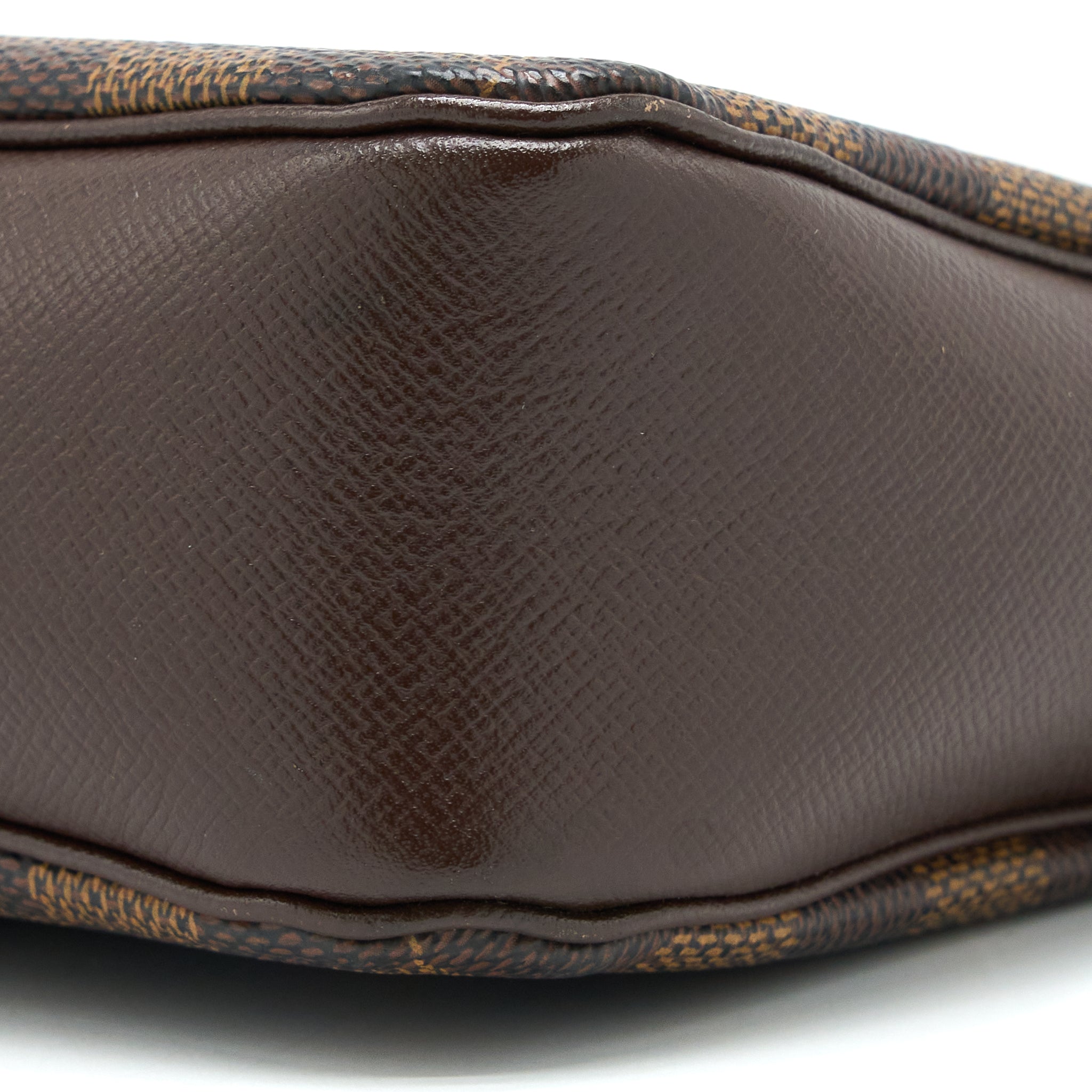 LOUIS VUITTON MINI CLUTCH DAMIER EBENE CANVAS GHW