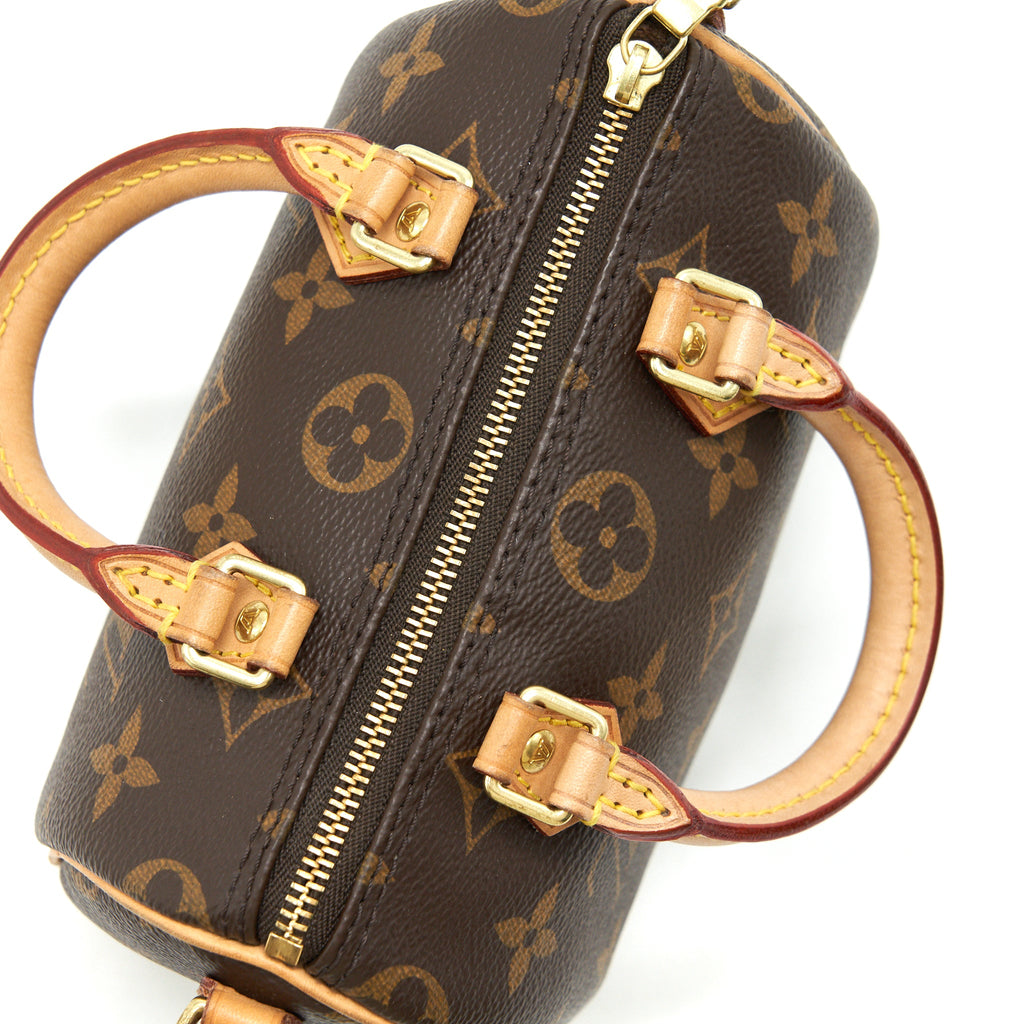 LOUIS VUITTON NANO SPEEDY MONOGRAM CANVAS
