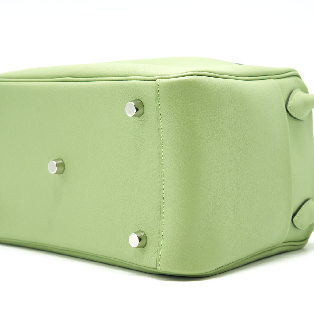 HERMES LINDY 26 EVERCOLOR VERT CRIQUET SHW
