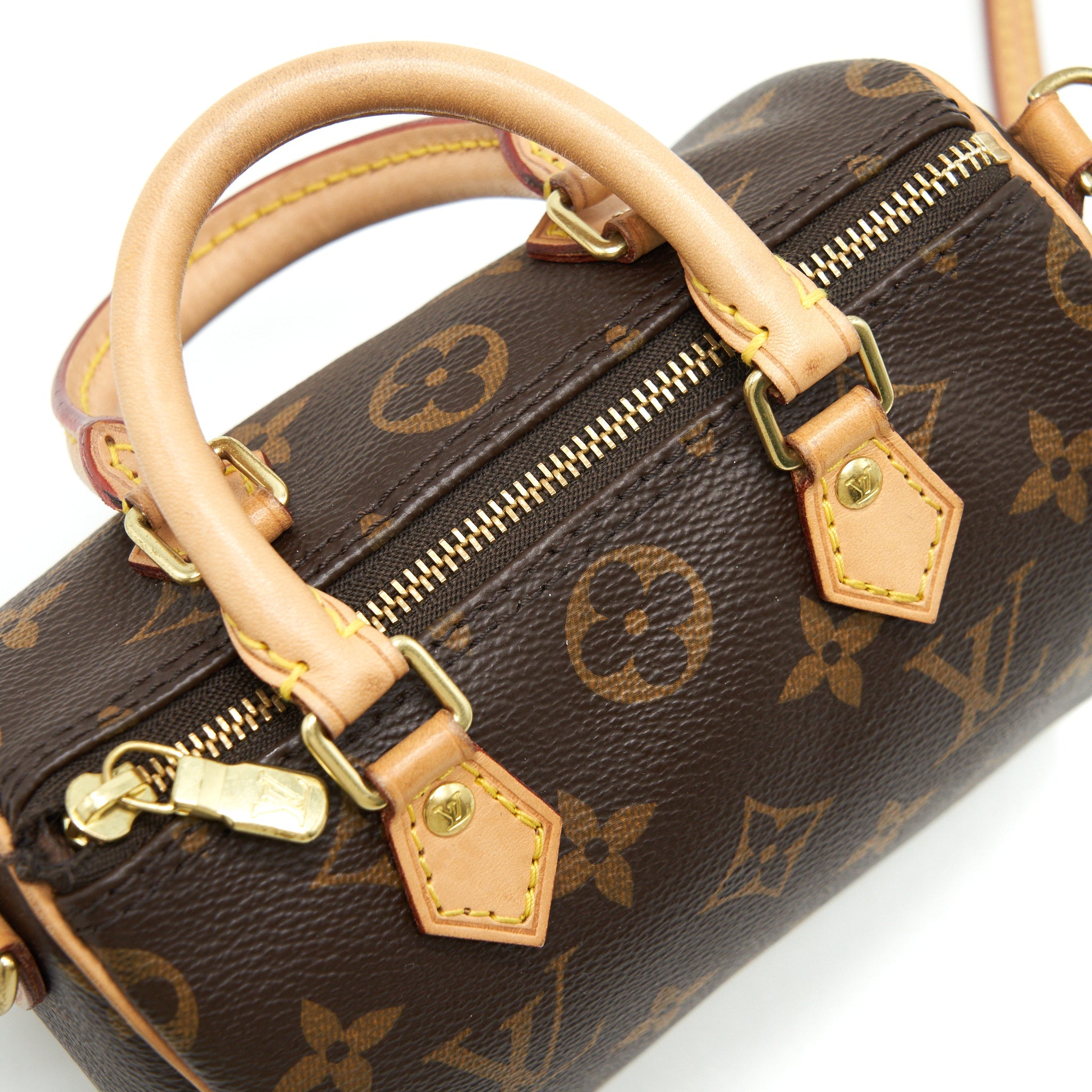 LOUIS VUITTON NANO SPEEDY MONOGRAM CANVAS