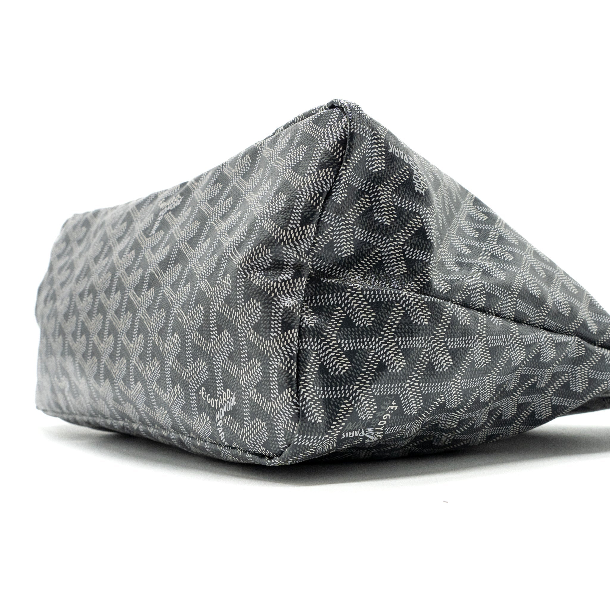 GOYARD BOHEME HOBO PM GOYARDINE CANVAS GRIS SHW