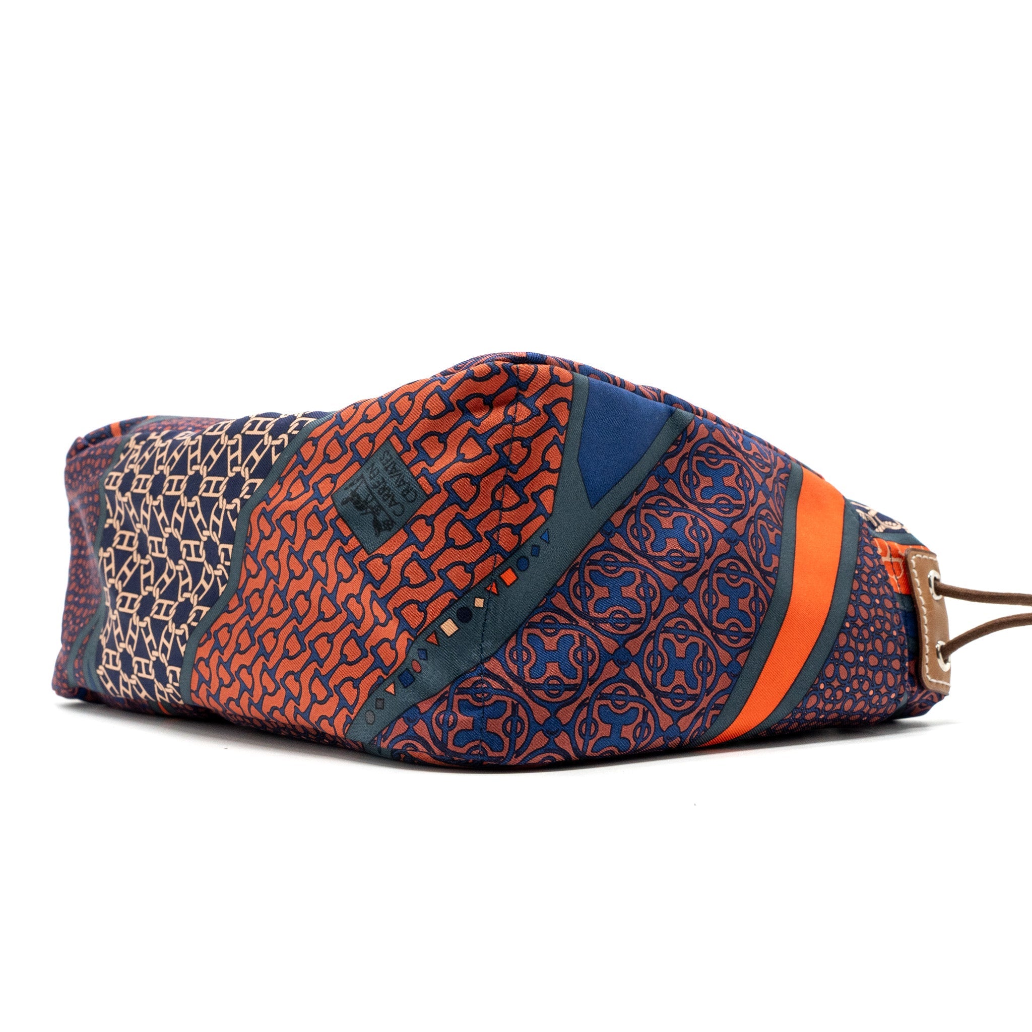 HERMES FOURBI 25 POUCH CANVAS / LEATHER MULTICOLOUR SHW