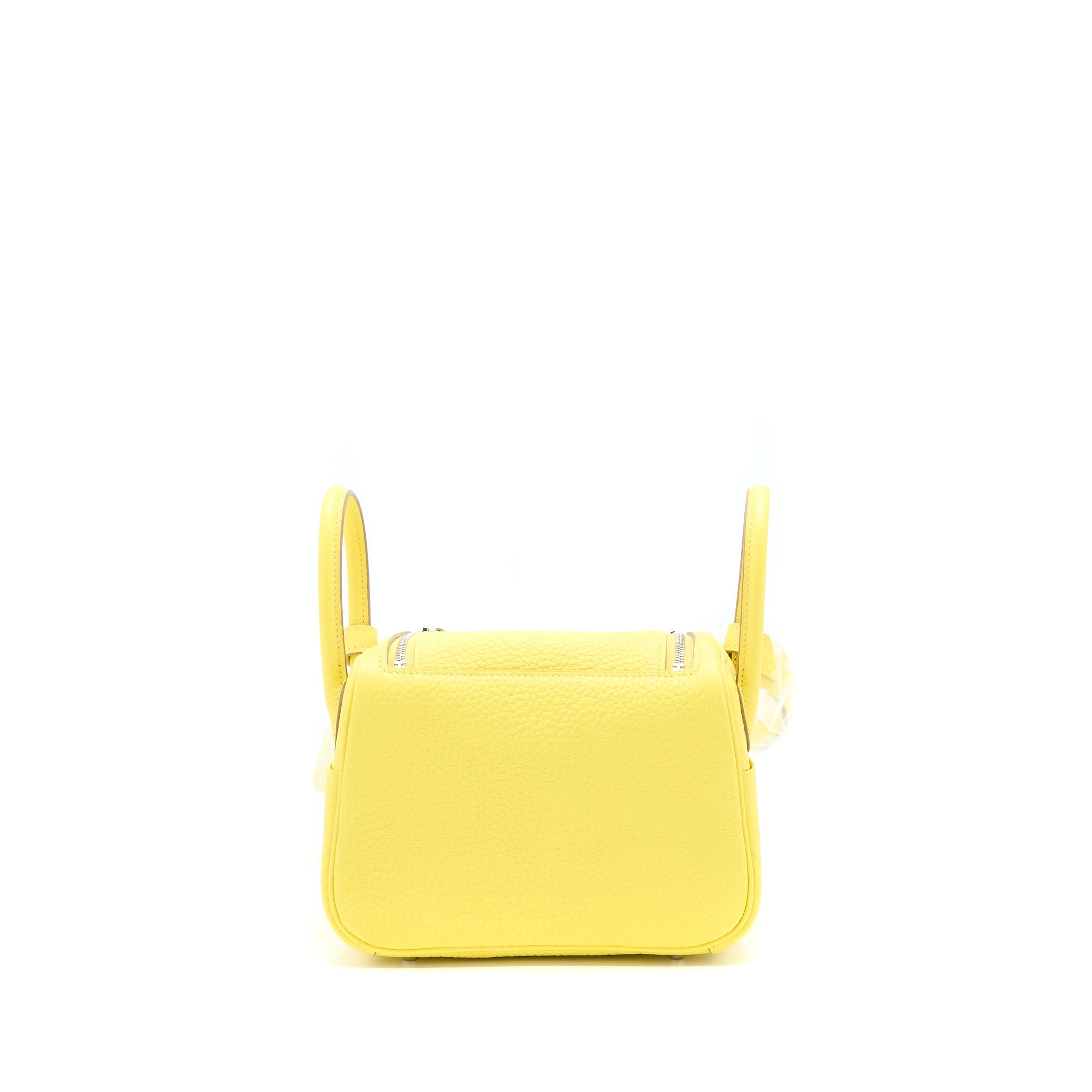HERMES MINI LINDY CLEMENCE 9R LIME SHW