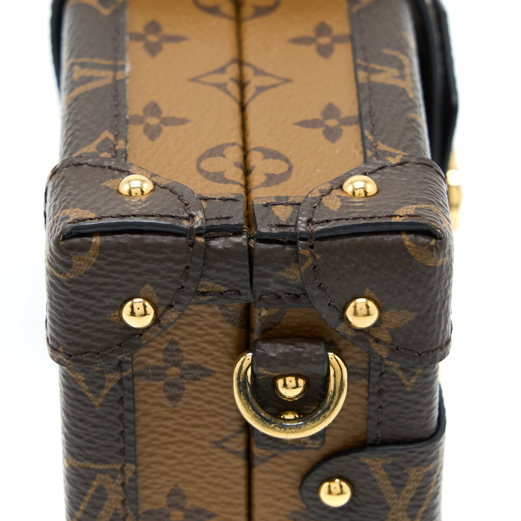 LOUIS VUITTON PETIT MALLE MONOGRAM REVERSE CANVAS GHW