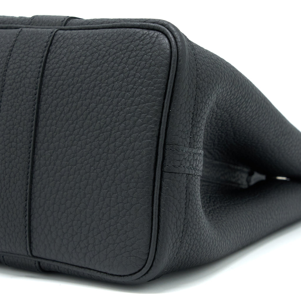 HERMES GARDEN PARTY 30 NEGONDA BLACK SHW