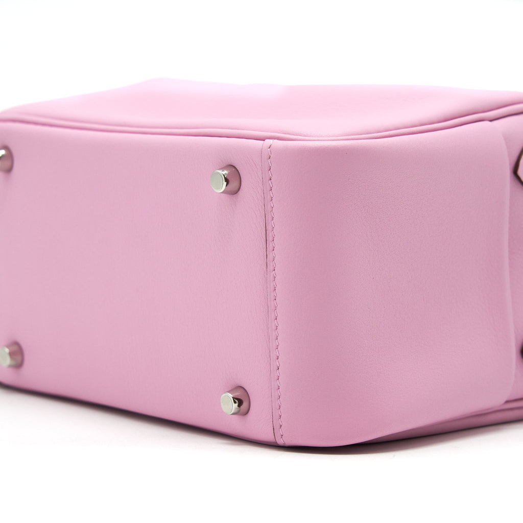 HERMES MINI LINDY SWIFT X9 MAUVE SYLVESTRE SHW