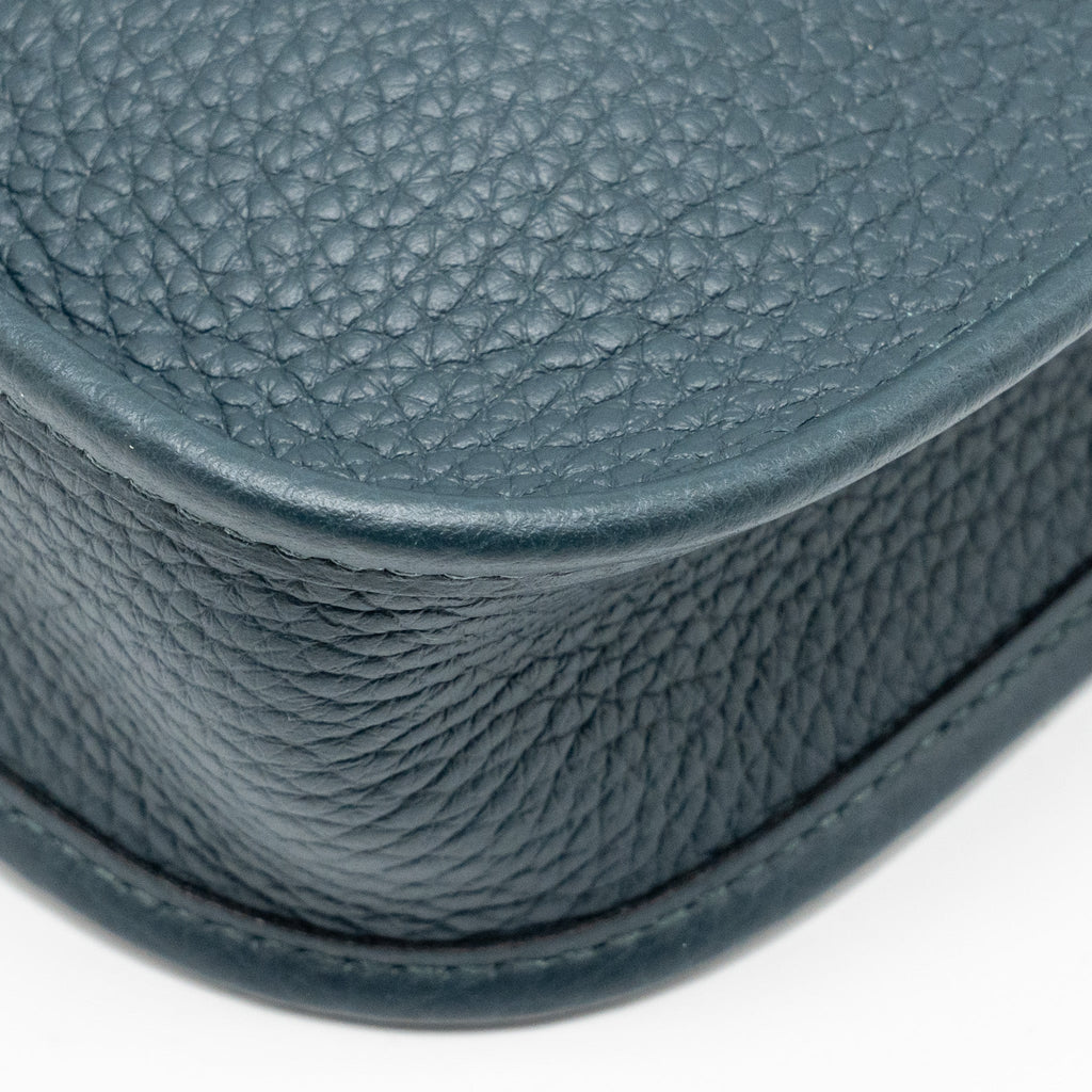 HERMES MINI EVELYNE CLEMENCE VERT CYPRES SHW