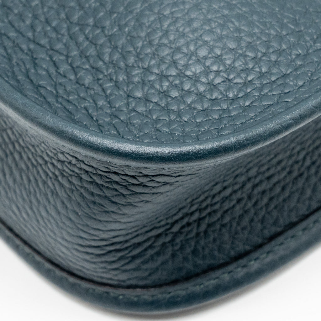 HERMES MINI EVELYNE CLEMENCE VERT CYPRES SHW