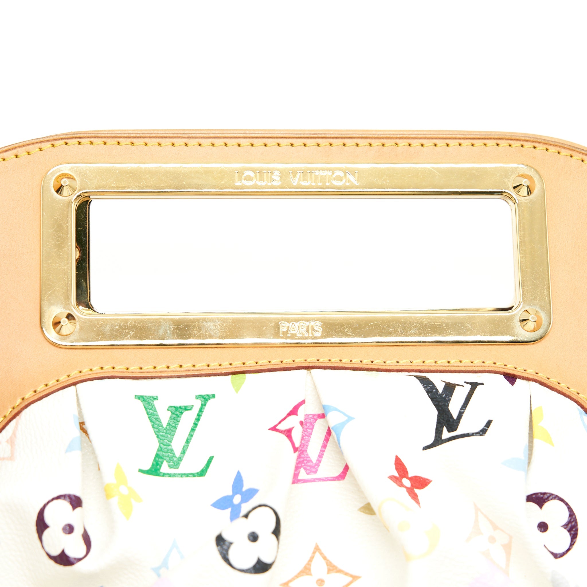 LOUIS VUITTON JUDY PM MULTICOLOR MONOGRAM CANVAS BAG