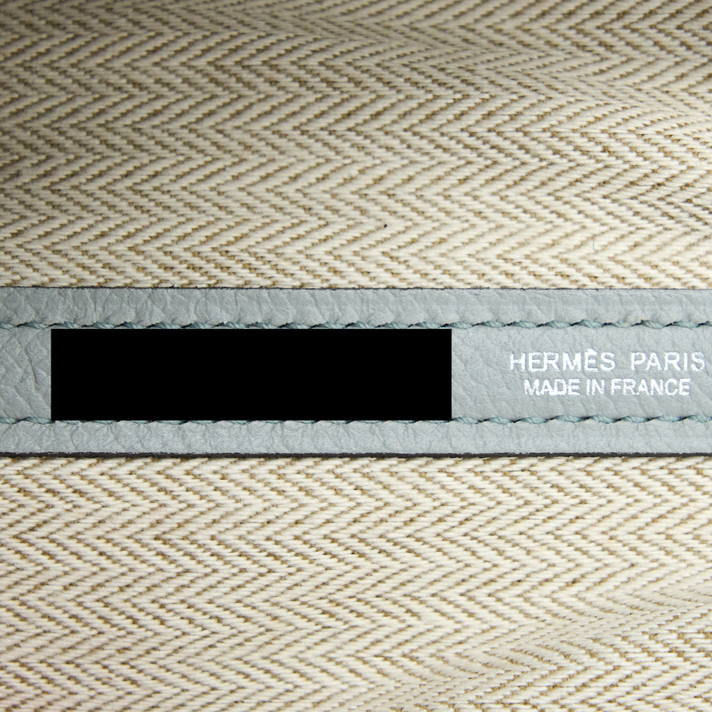 HERMES GARDEN PARTY 36 EPSOM LIGHT GREY SHW