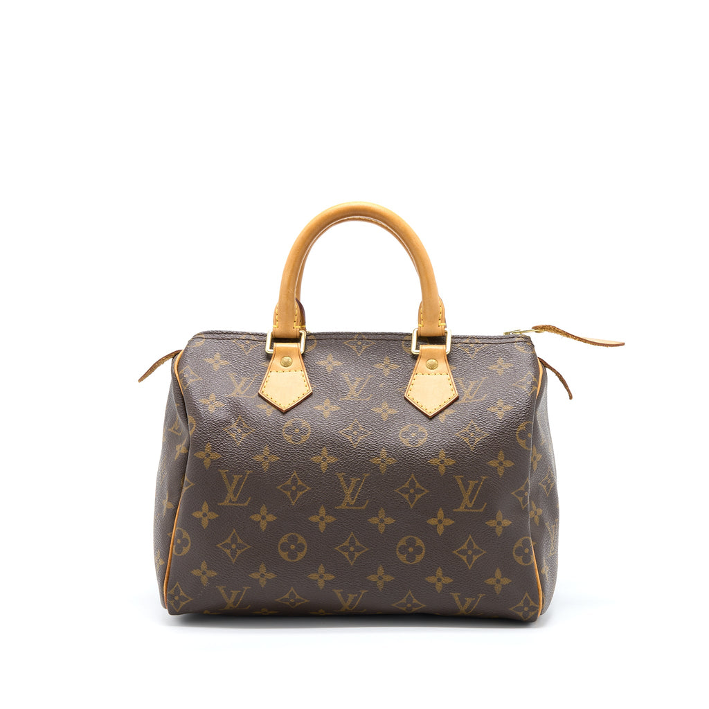 LOUIS VUITTON VINTAGE SPEEDY 25 MONOGRAM CANVAS GHW
