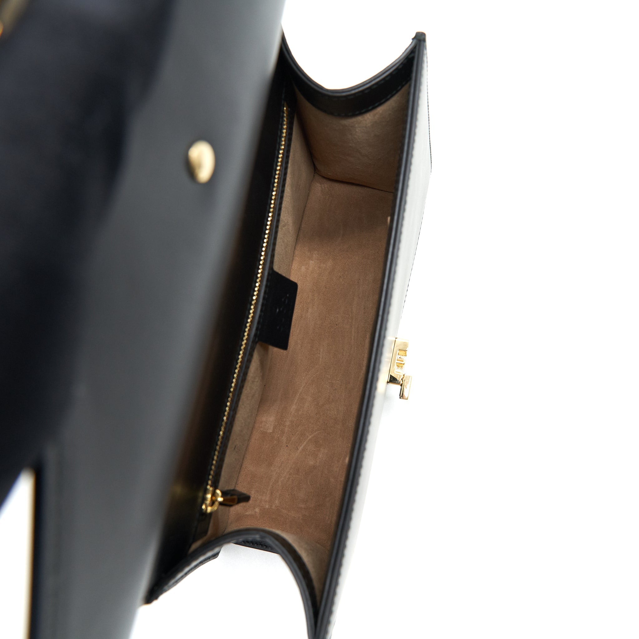 GUCCI SMALL SYLVIE SHOULDER BAG BLACK