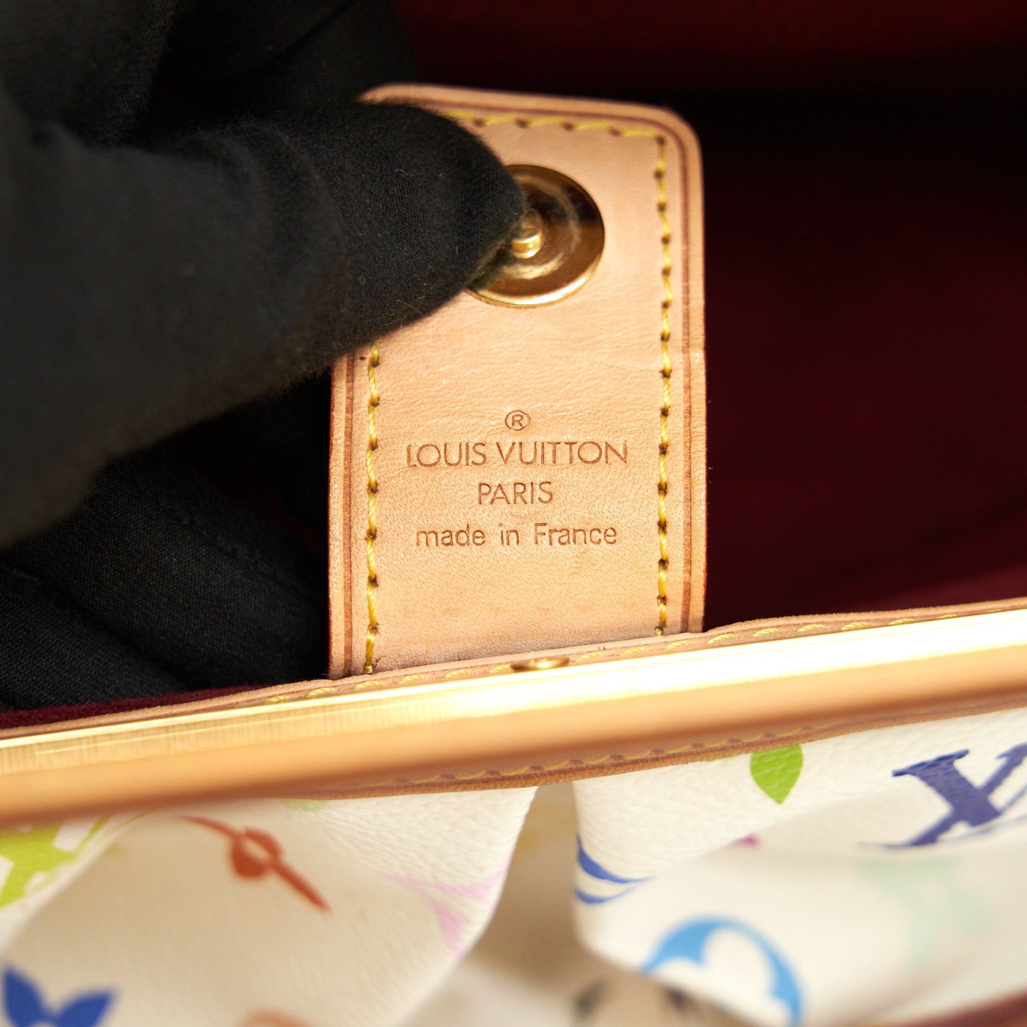 LOUIS VUITTON JUDY PM MULTICOLOR MONOGRAM CANVAS BAG