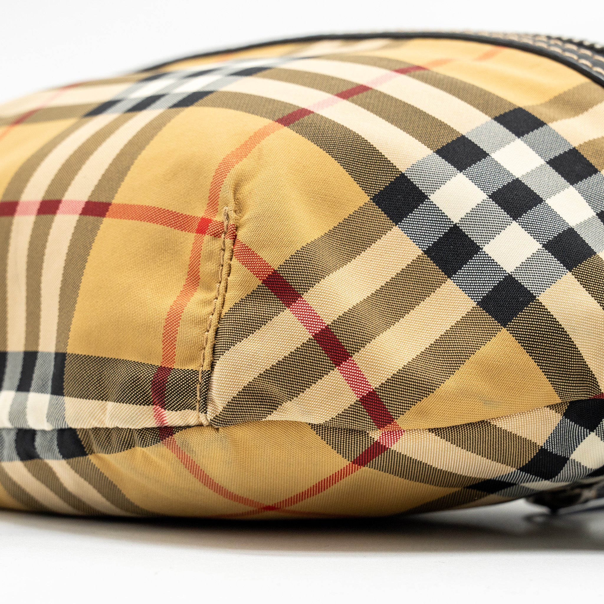 BURBERRY BELT BAG CHECK NYLON MULTICOLOUR SHW