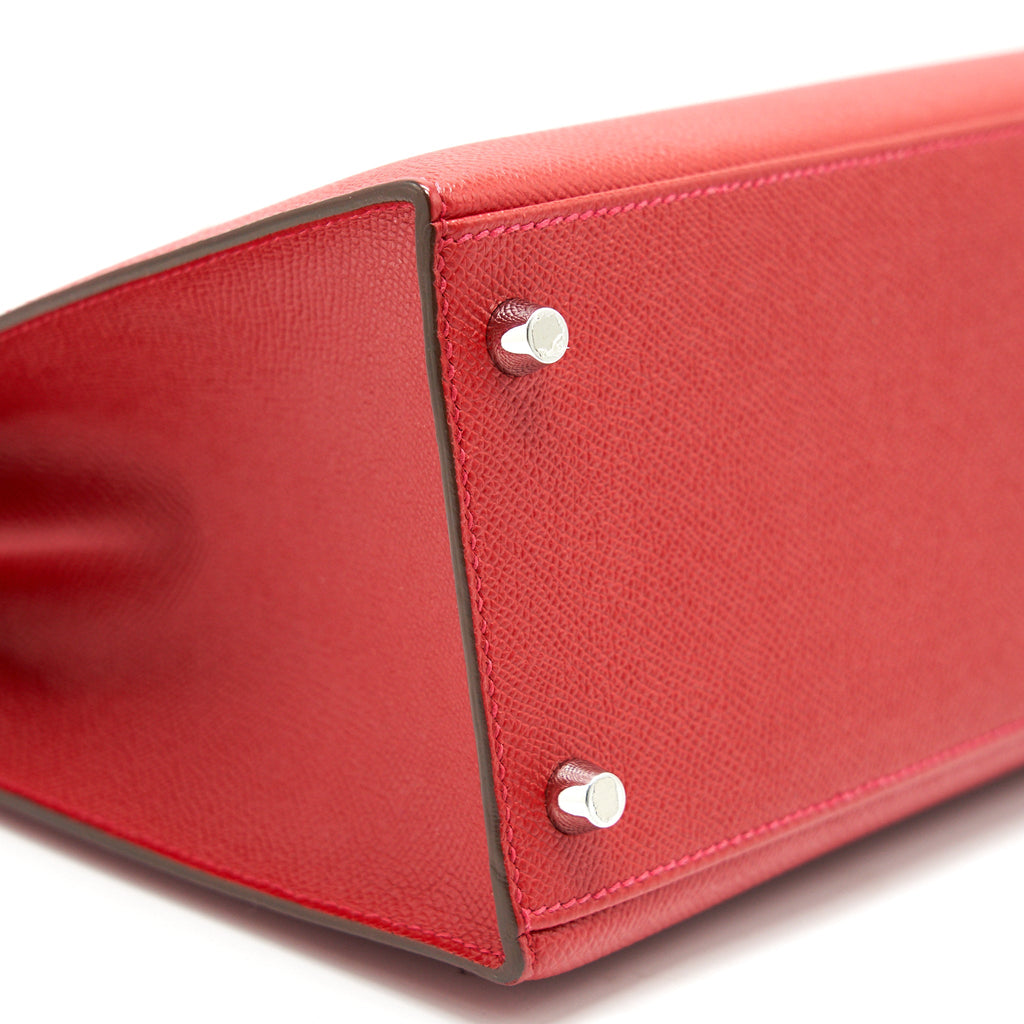 HERMES KELLY 28 Q5 ROUGE CASAQUE SHW